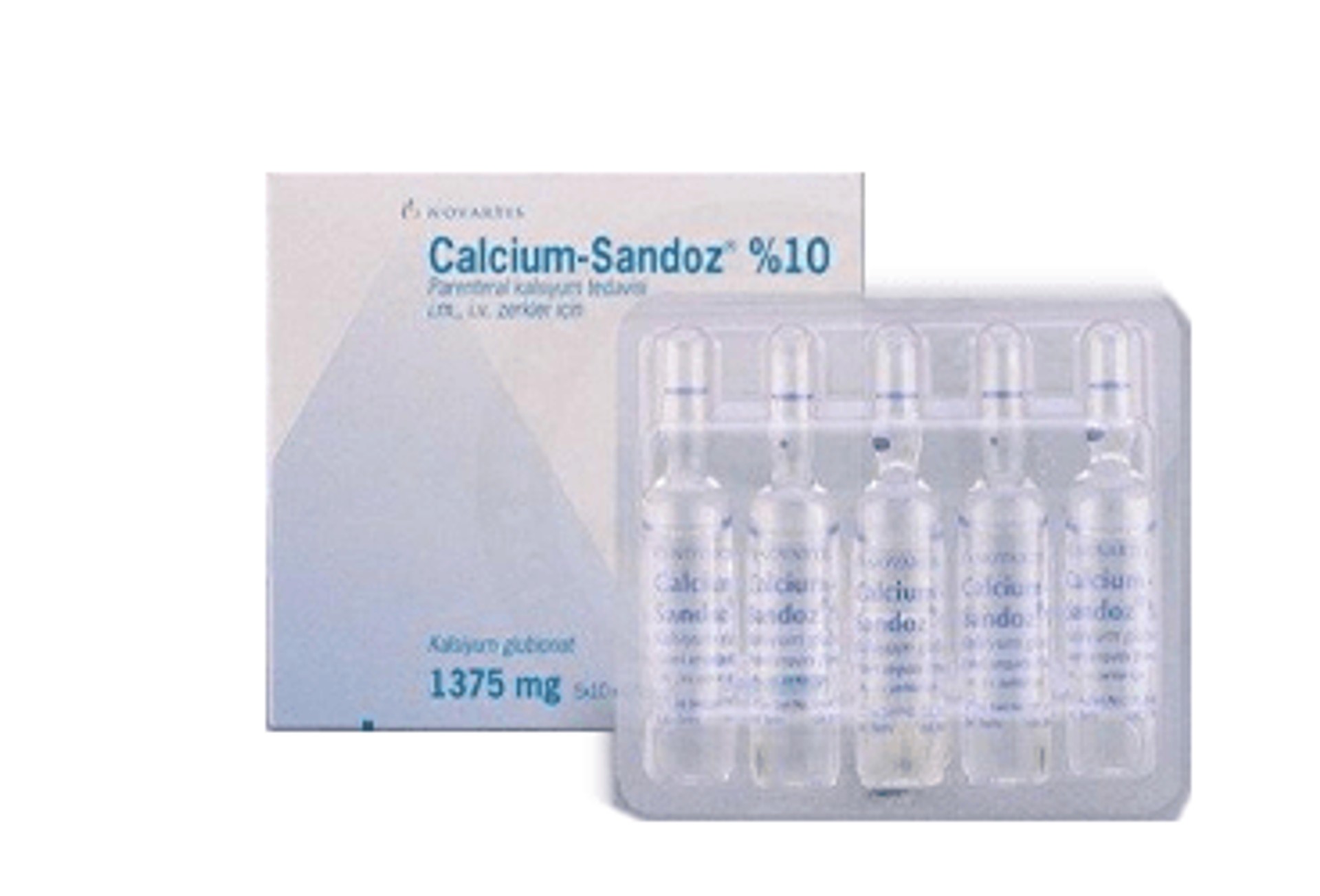 CALCIUM SANDOZ %10 5 AMPUL