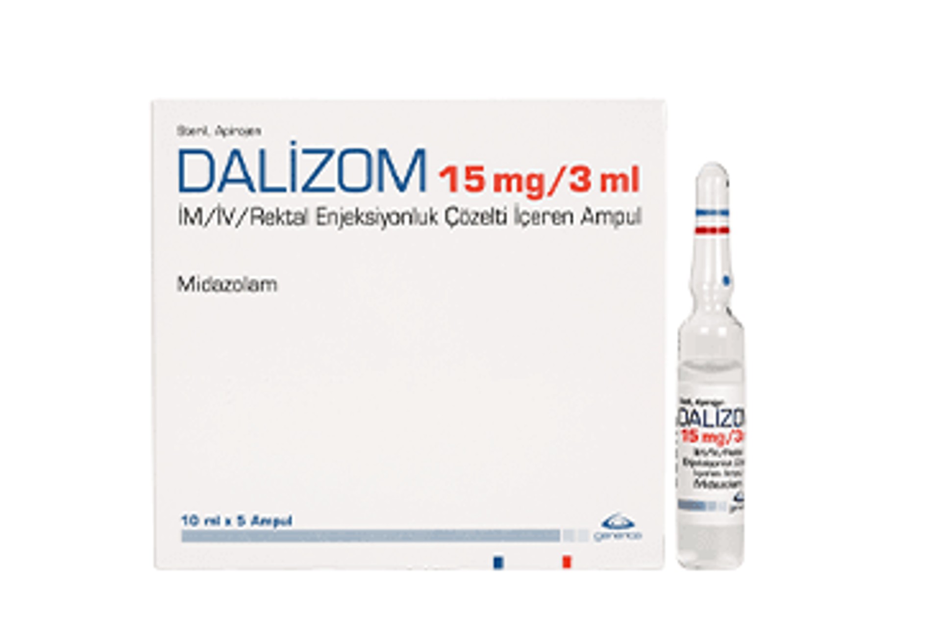 DALIZOM 15 MG/3 ML IM/IV/REKTAL ENJEKSIYONLUK/INFUZYONLUK COZELTI