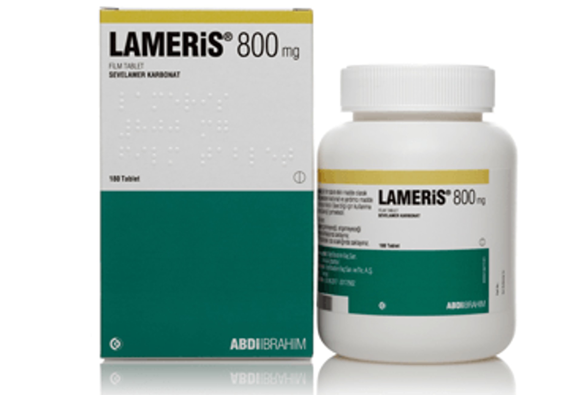 LAMERIS 800 MG 180 FILM KAPLI TABLET