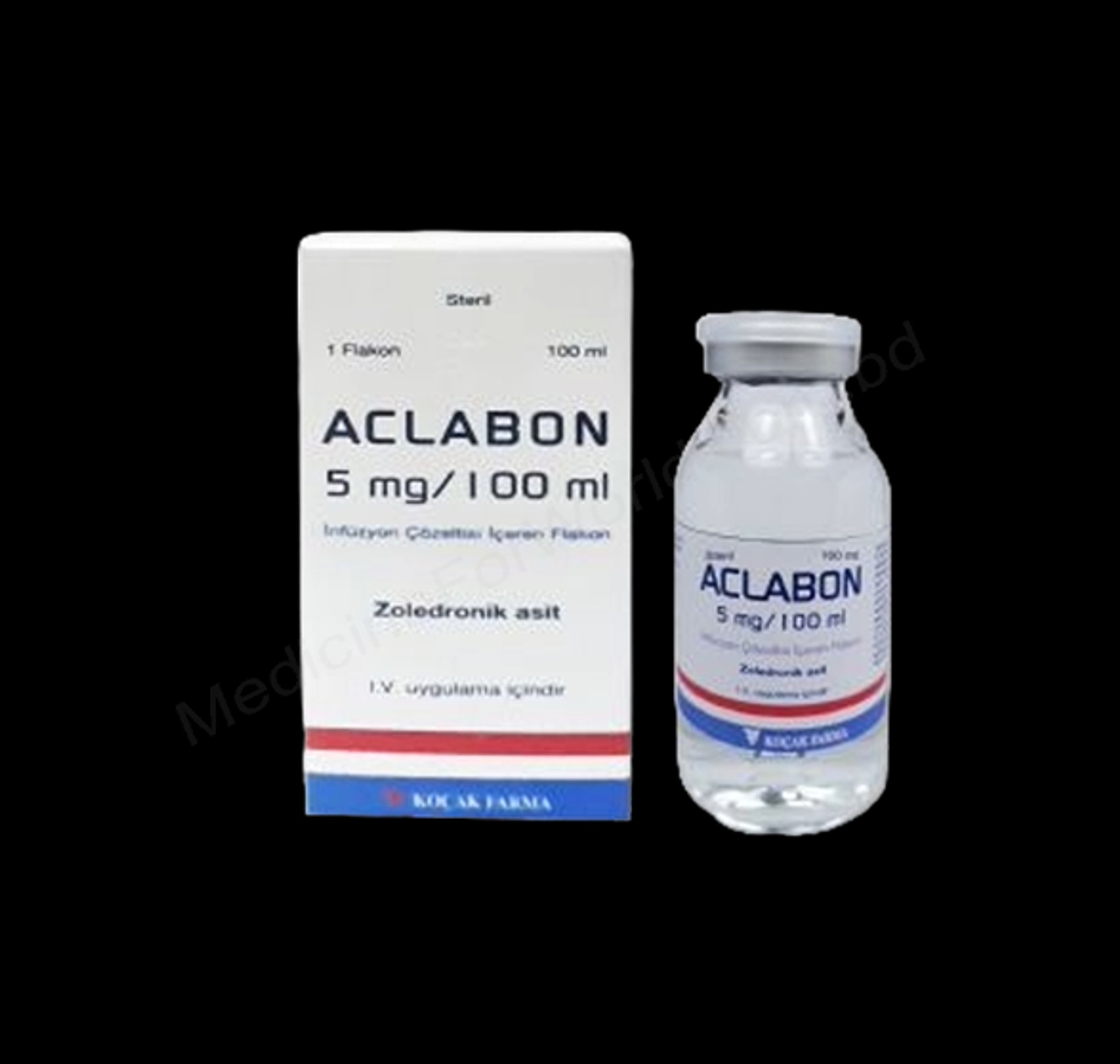 ACLABON 5MG/100 ML IV INFUZYON COZELTISI ICEREN 1 FLAKON