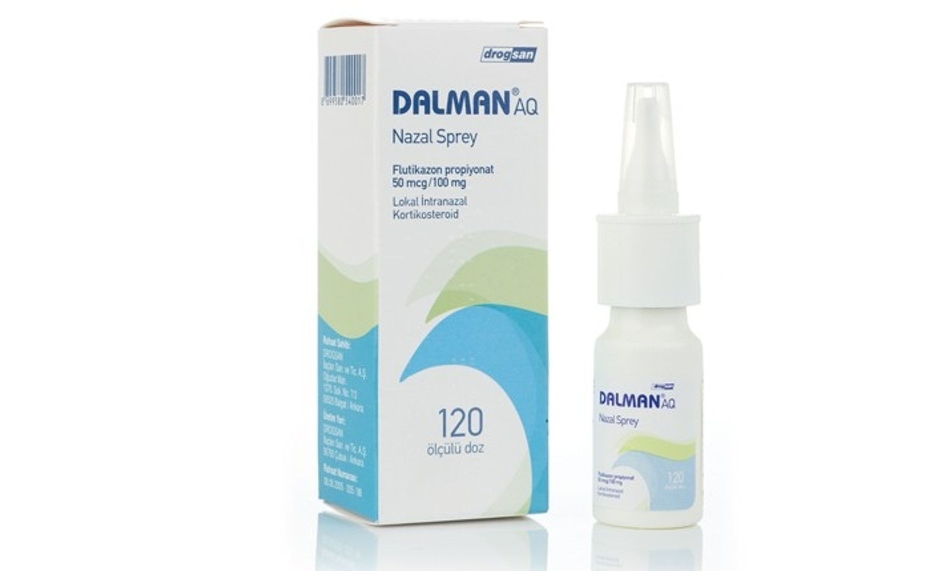 DALMAN AQ 50 MCG/100 MG NAZAL SPREY, SUSPANSIYON