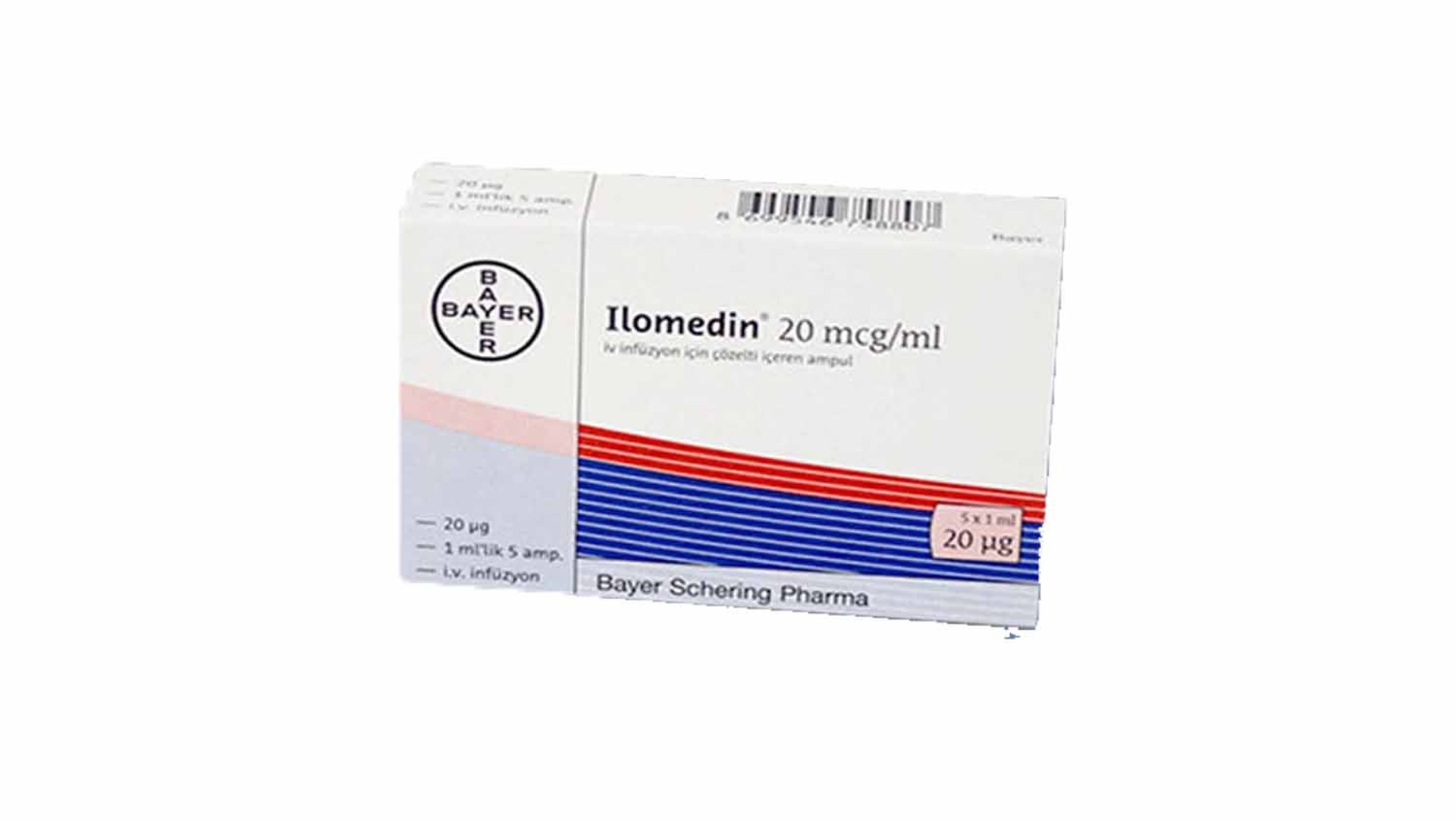 ILOMEDIN 20 MCG/ML 5 AMPUL  ILOMEDIN 20 MCG/ML 5 AMPUL