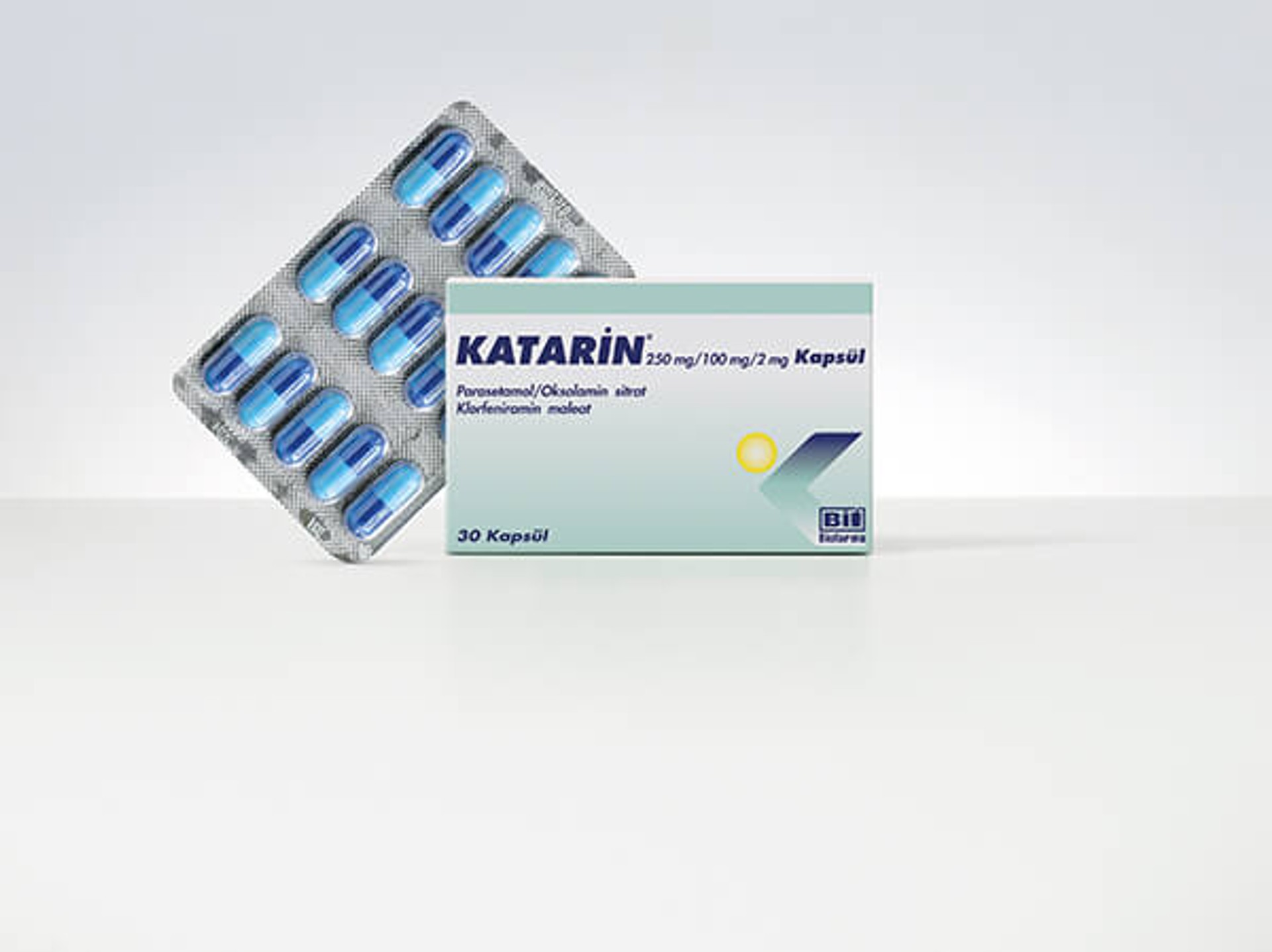 KATARIN 250 MG/100 MG/2 MG 30 KAPSUL