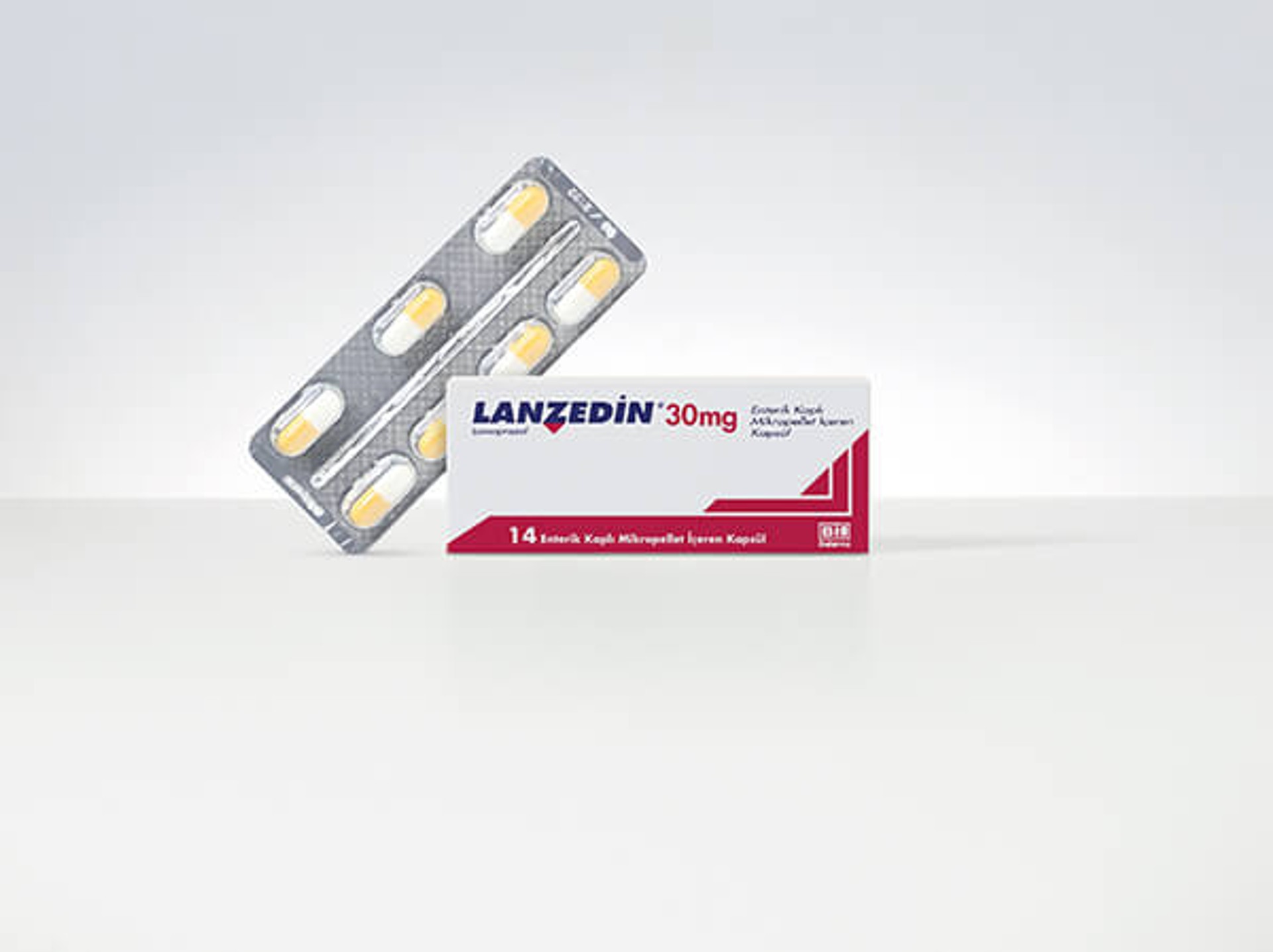 LANZEDIN 30 MG ENTERIK KAPLI MIKROPELLET ICEREN KAPSUL (14 KAPSUL)
