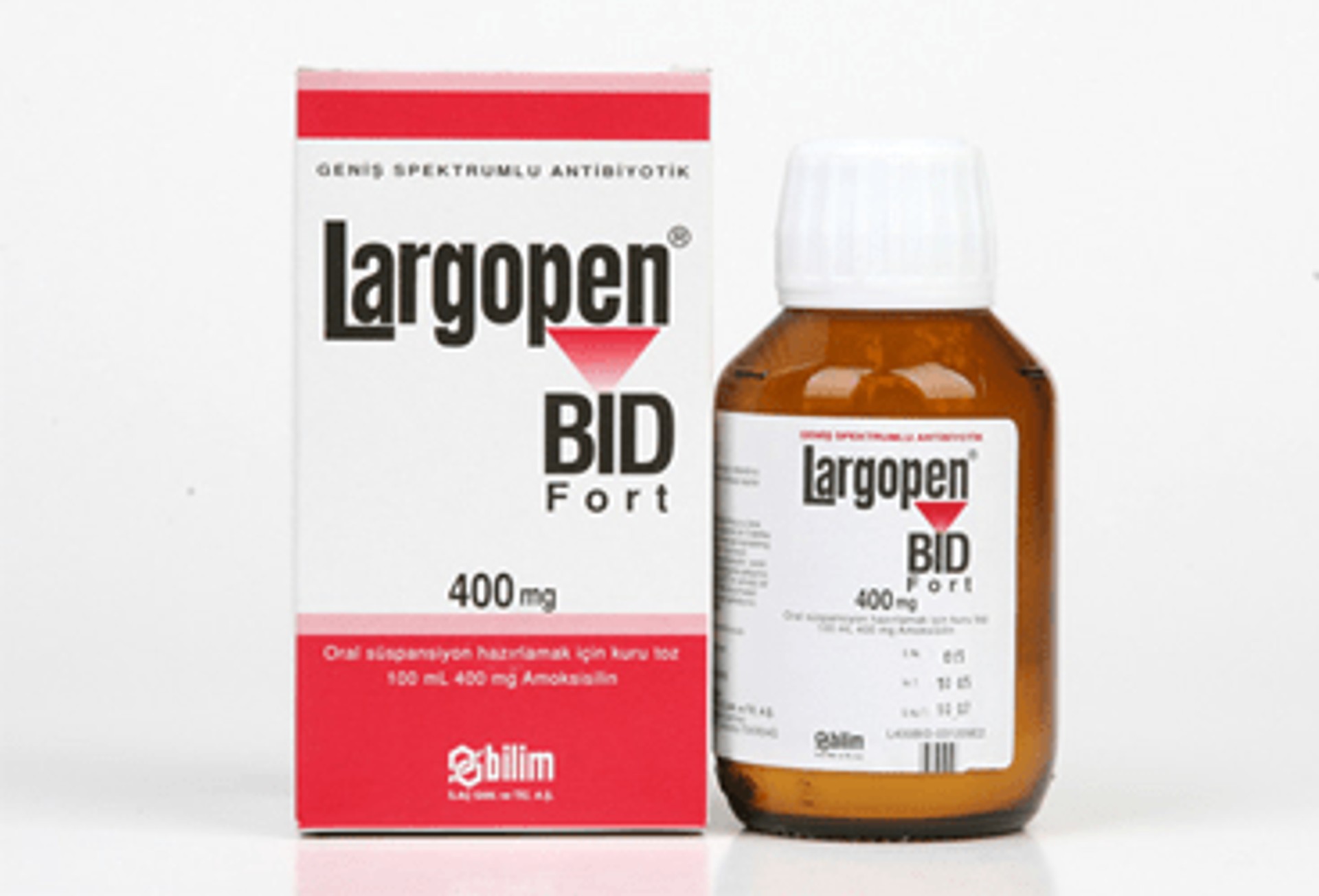 LARGOPEN FORT 400 MG ORAL SUSPANSIYON HAZIRLAMAK ICIN KURU TOZ (100 ML) LARGOPEN FORT 400 MG ORAL SUSPANSIYON HAZIRLAMAK ICIN KURU TOZ (100 ML)