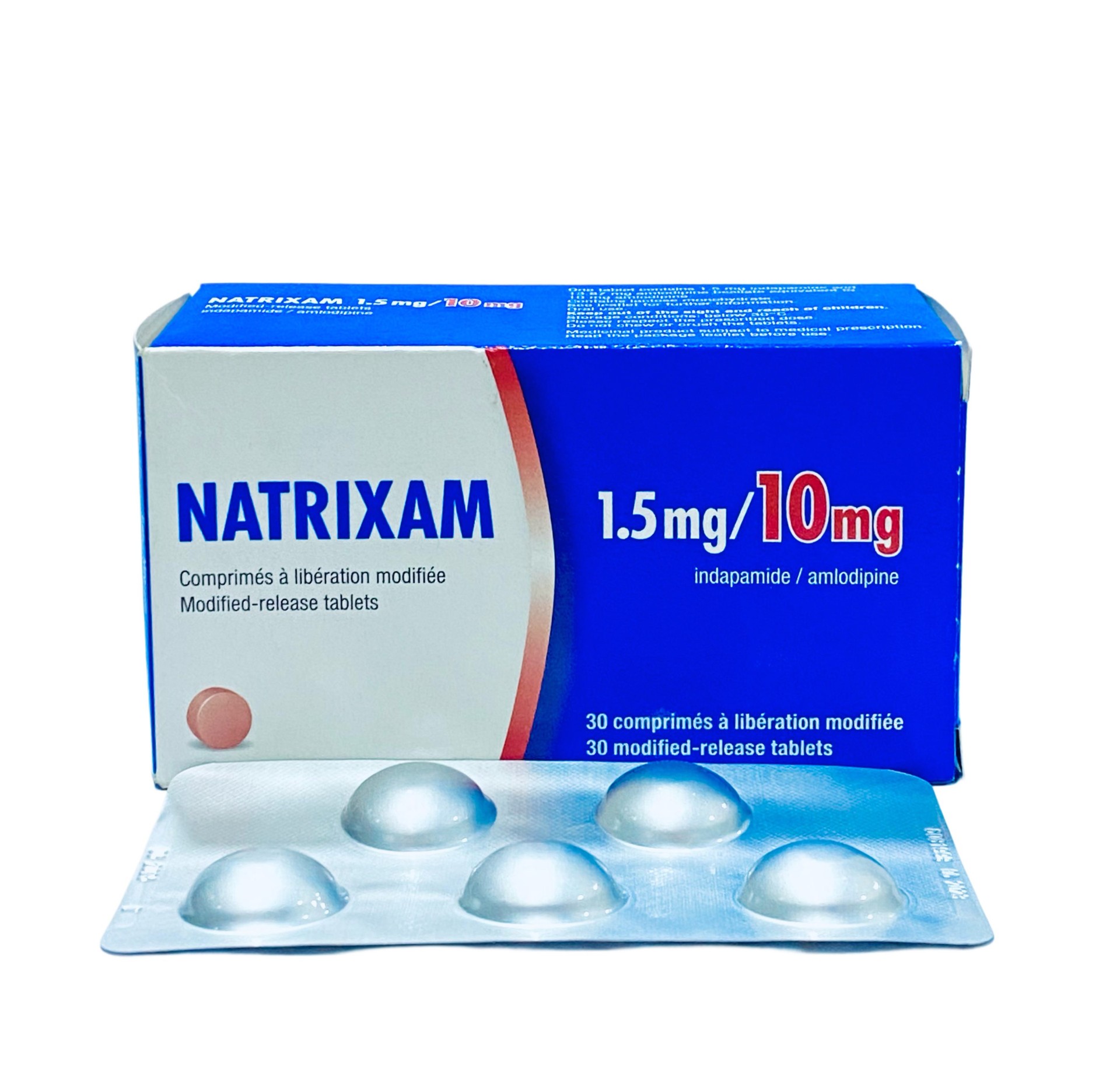 NATRIXAM 1,5 MG/10 MG DEGISTIRILMIS SALIMLI 30 TABLET NATRIXAM 1,5 MG/10 MG DEGISTIRILMIS SALIMLI 30 TABLET