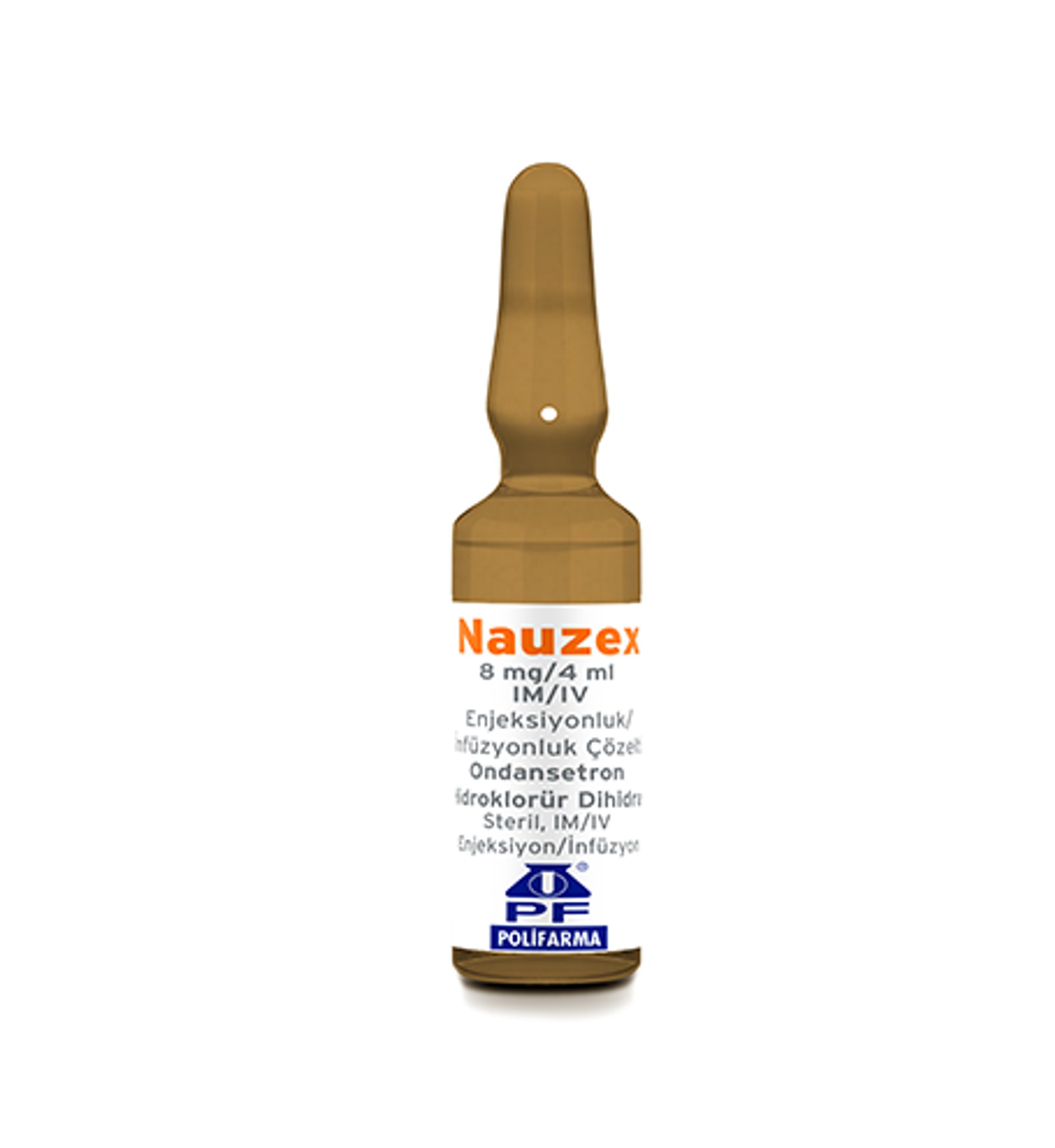 NAUZEX 8 MG/4 ML IV/IM ENJEKSIYONLUK/INFUZYONLUK COZELTI