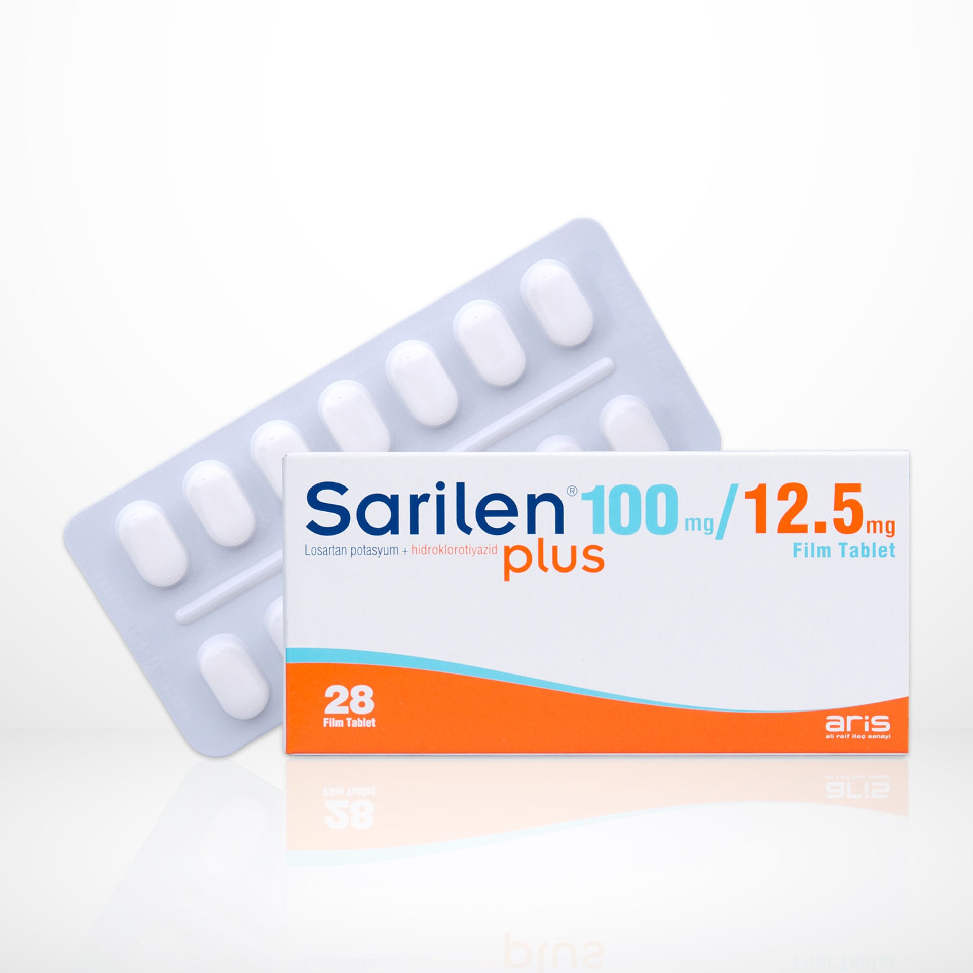 SARILEN PLUS 100 MG/12.5 MG 28 FILM TABLET SARILEN PLUS 100 MG/12.5 MG 28 FILM TABLET