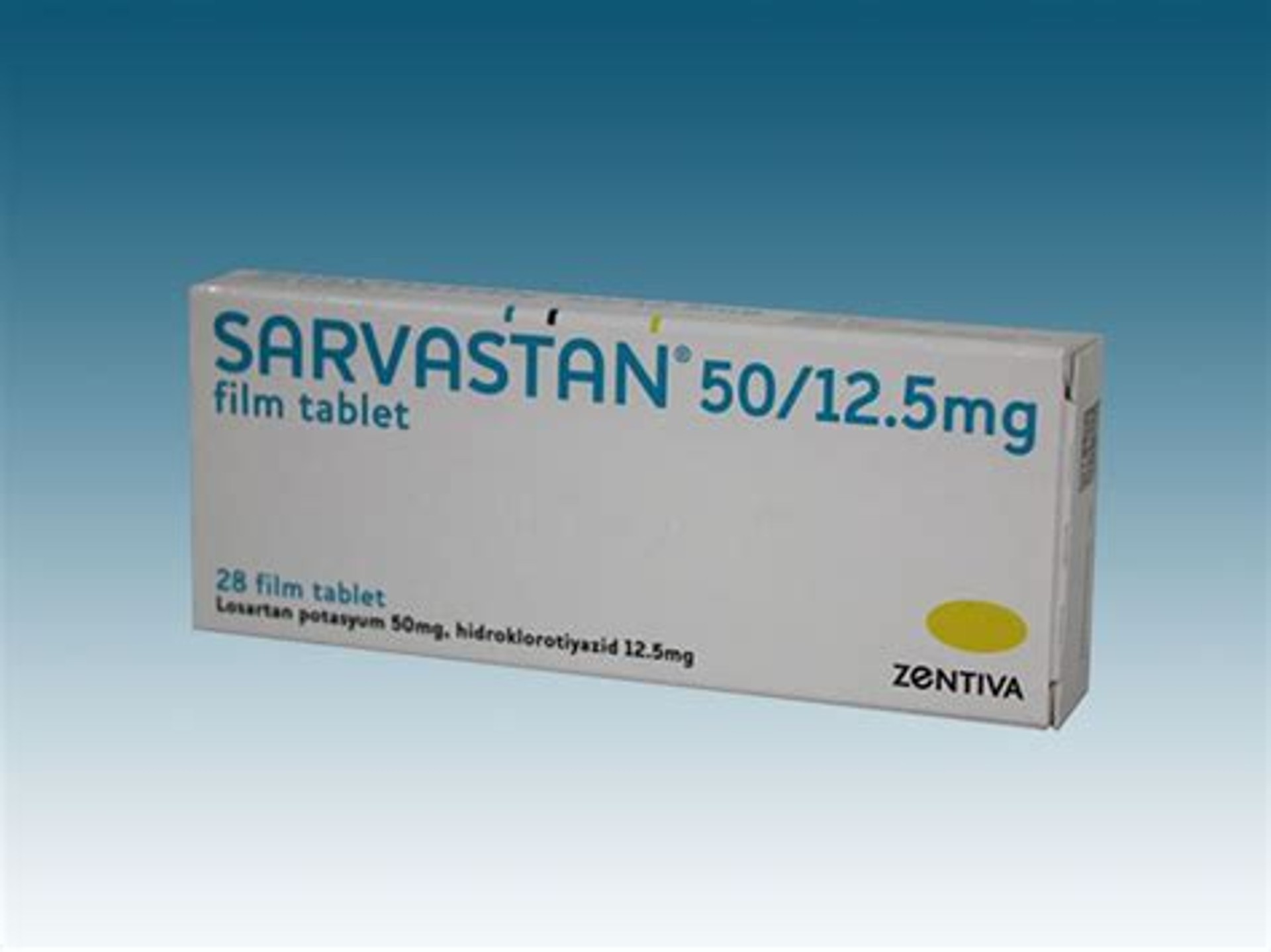 SARVASTAN 50/12,5 MG 28 FİLM TABLET SARVASTAN 50/12,5 MG 28 FİLM TABLET