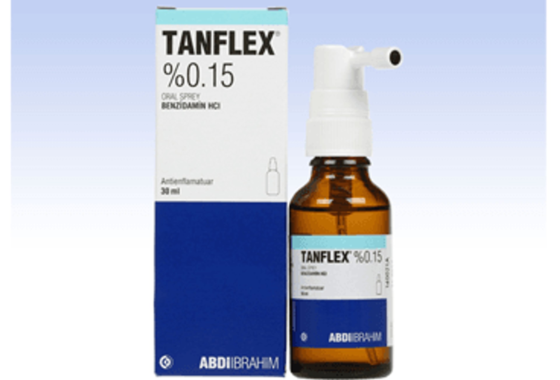 TANFLEX %0,15 ORAL SPREY, COZELTI (30 ML) TANFLEX %0,15 ORAL SPREY, COZELTI (30 ML)