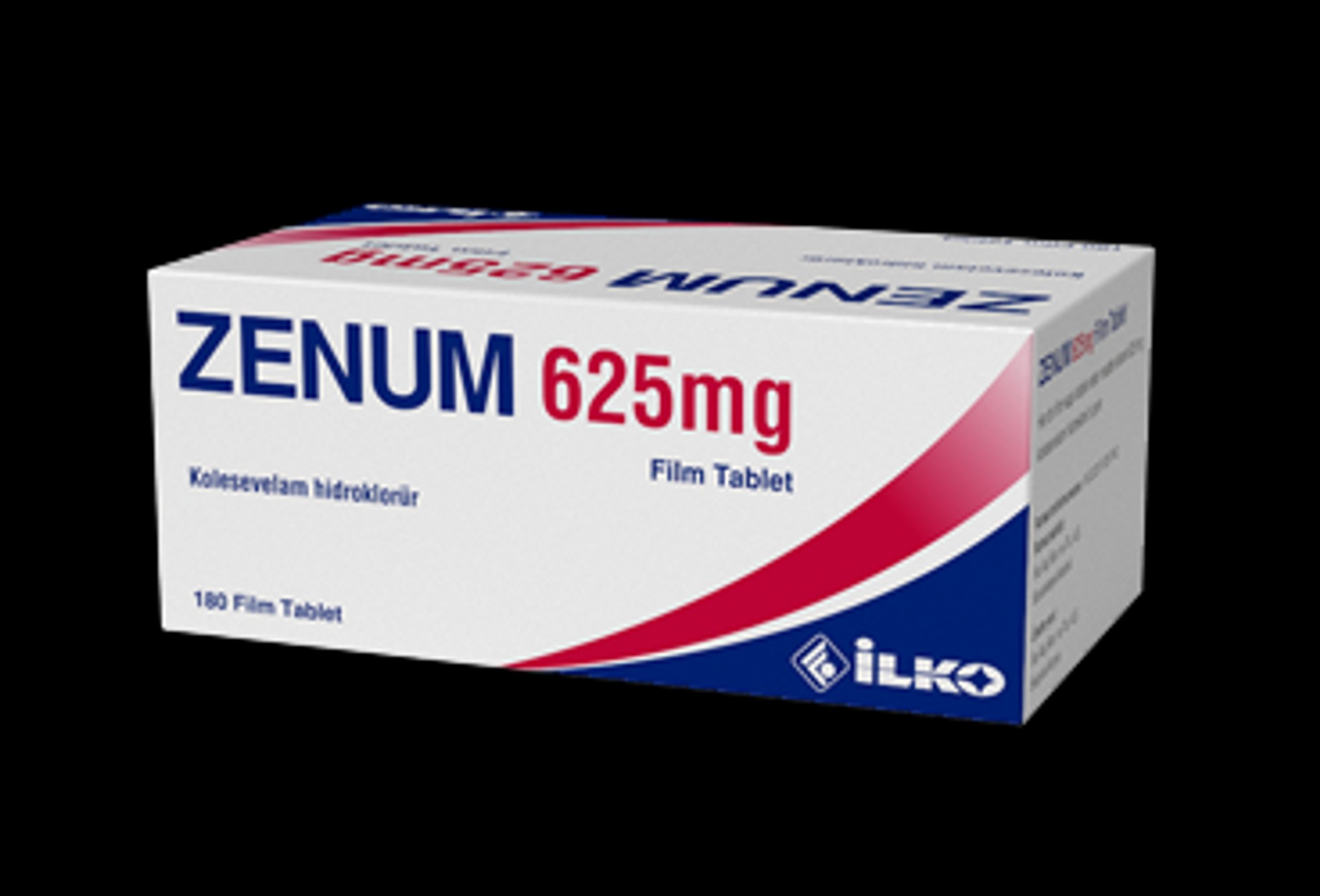ZENUM 625 MG 180 FILM TABLET