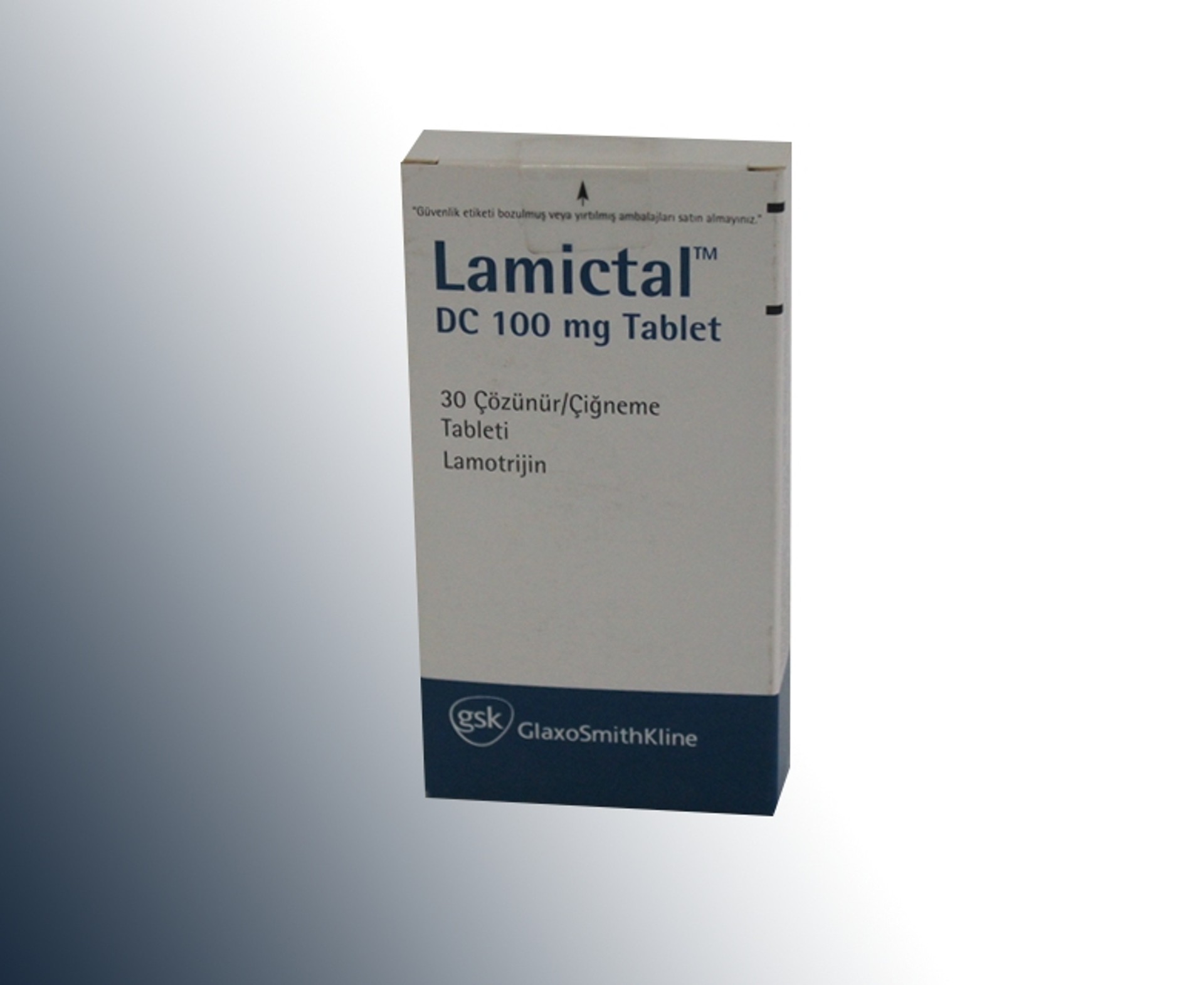 LAMICTAL DC 100 MG ÇÖZÜNÜR 30 ÇİĞNEME TABLETİ
