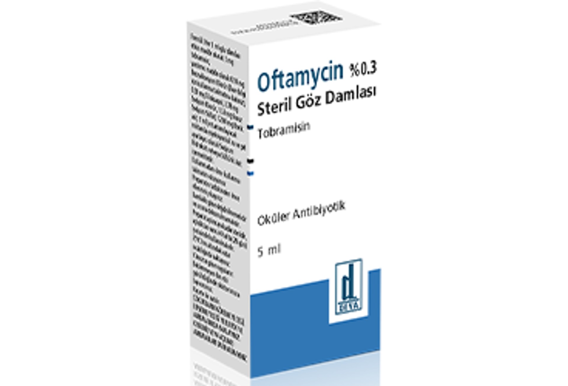 OFTAMYCIN % 0,3 GOZ DAMLASI, COZELTI (5 ML)