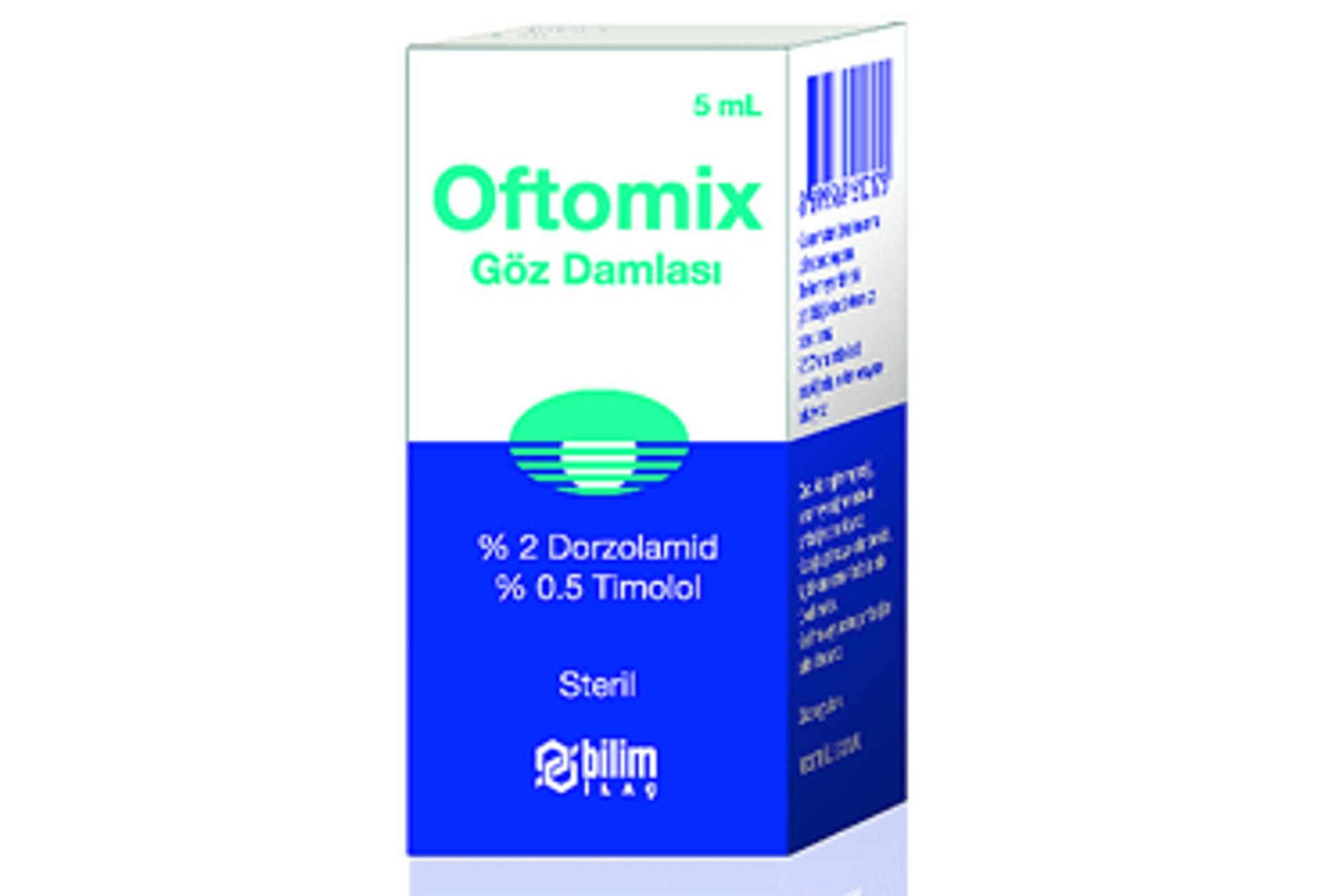OFTOMIX % 2 + % 0,5 GOZ DAMLASI,COZELTI (5 ML)
