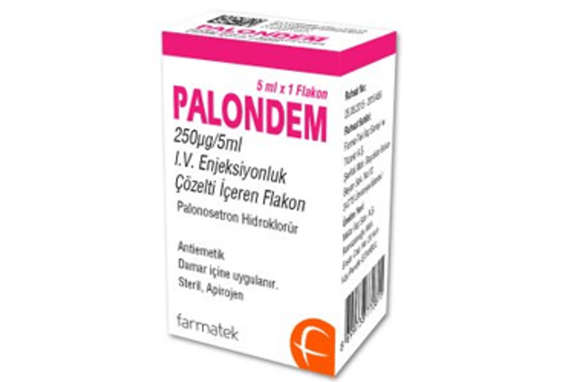 PALONDEM 250 MCG/5 ML IV ENJEKSIYONLUK COZELTI ICEREN 1 FLAKON PALONDEM 250 MCG/5 ML IV ENJEKSIYONLUK COZELTI ICEREN 1 FLAKON