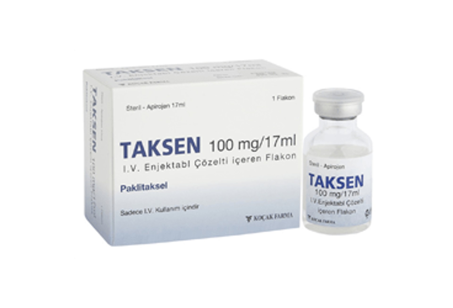 TAKSEN 100 MG/17 ML IV ENJEKSIYONLUK COZELTI (1 FLAKON) TAKSEN 100 MG/17 ML IV ENJEKSIYONLUK COZELTI (1 FLAKON)