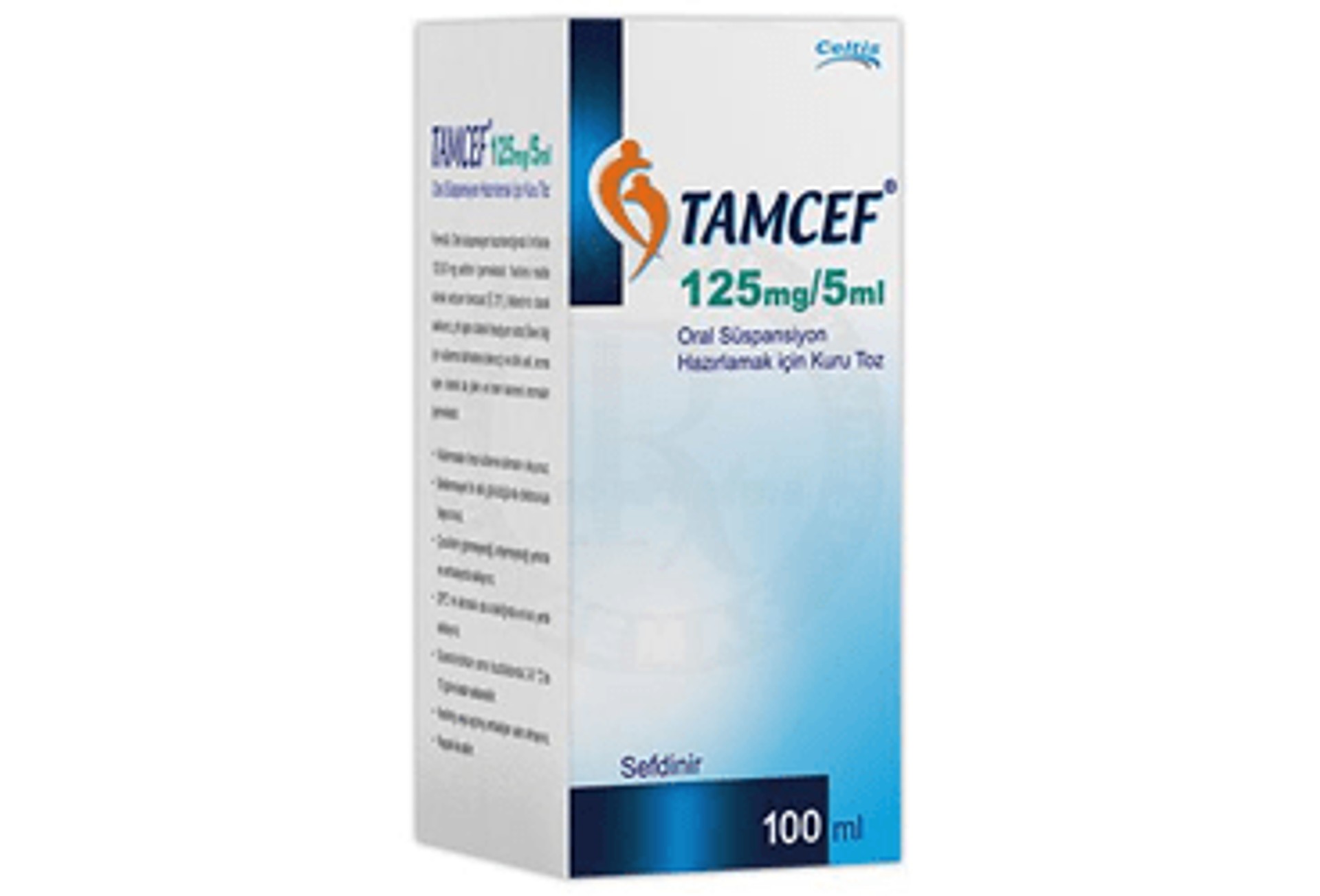 TAMCEF 125 MG / 5ML SUSPANSIYON HAZIRLAMAK ICIN KURU TOZ TAMCEF 125 MG / 5ML SUSPANSIYON HAZIRLAMAK ICIN KURU TOZ