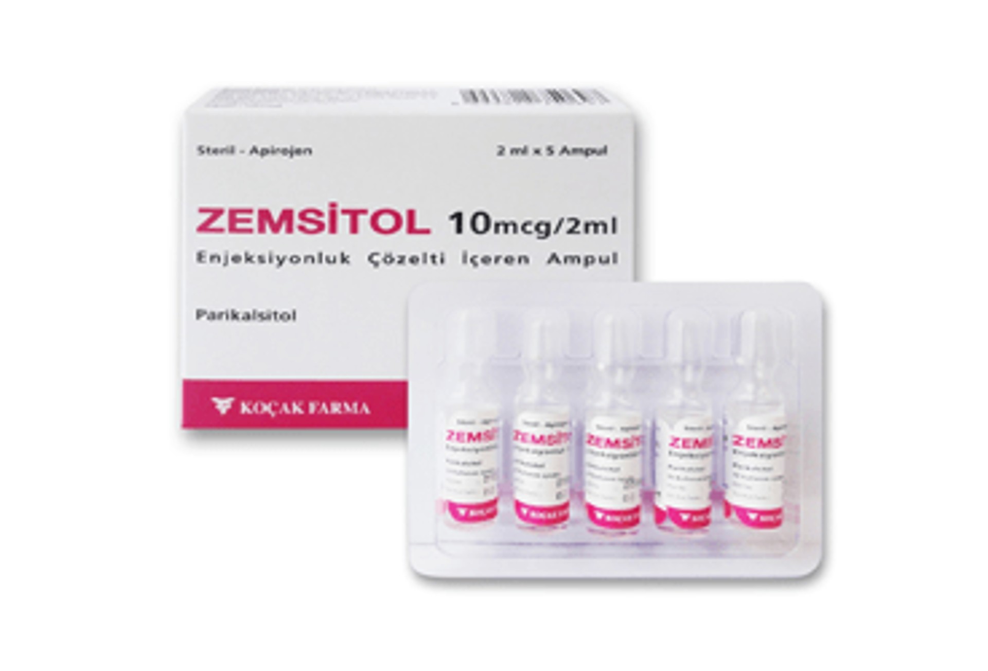 ZEMSITOL 10 MCG/2ML ENJEKSIYONLUK COZELTI ICEREN AMPUL 5 AMPUL ZEMSITOL 10 MCG/2ML ENJEKSIYONLUK COZELTI ICEREN AMPUL 5 AMPUL
