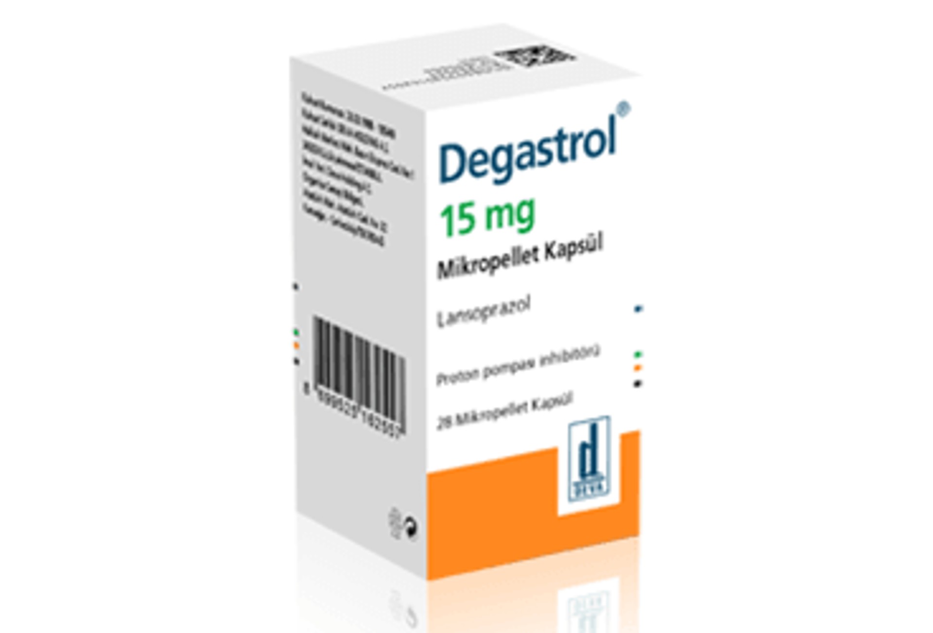 DEGASTROL 15 MG MIKROPELLET KAPSUL (28 KAPSUL) DEGASTROL 15 MG MIKROPELLET KAPSUL (28 KAPSUL)