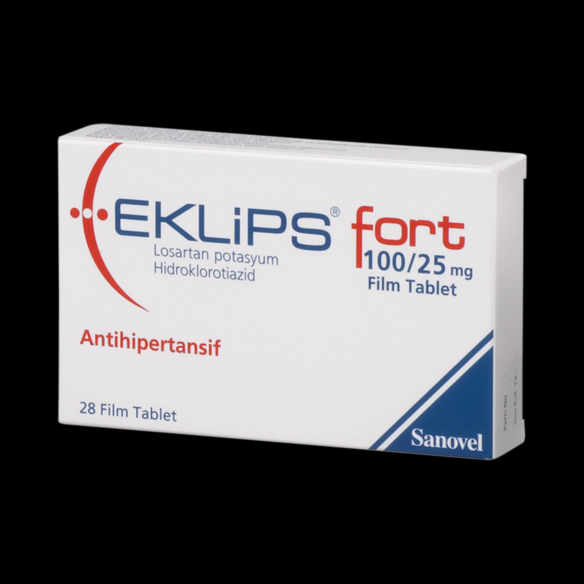 EKLIPS FORT 100/25 28 FİLM TABLET EKLIPS FORT 100/25 28 FİLM TABLET