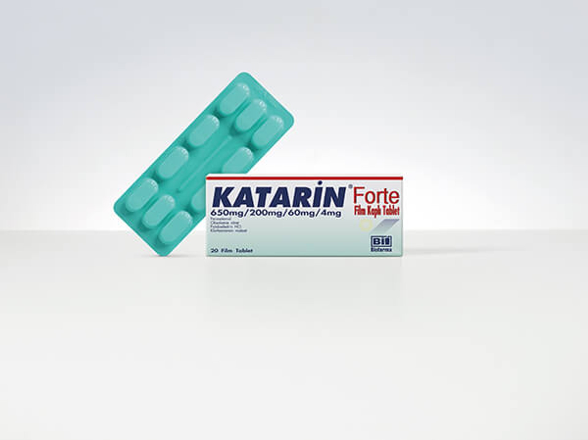 KATARIN FORTE 650 MG/200 MG/60 MG/4 MG 20 FILM KAPLI TABLET KATARIN FORTE 650 MG/200 MG/60 MG/4 MG 20 FILM KAPLI TABLET