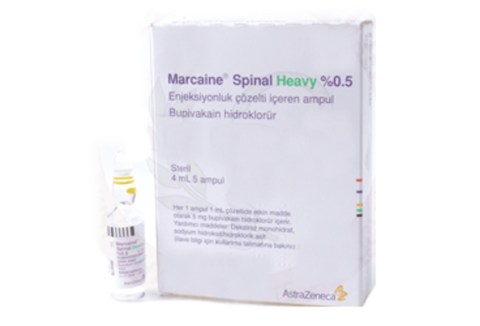 MARCAINE SPINAL HEAVY %0,5 ENJEKSIYONLUK COZELTI MARCAINE SPINAL HEAVY %0,5 ENJEKSIYONLUK COZELTI
