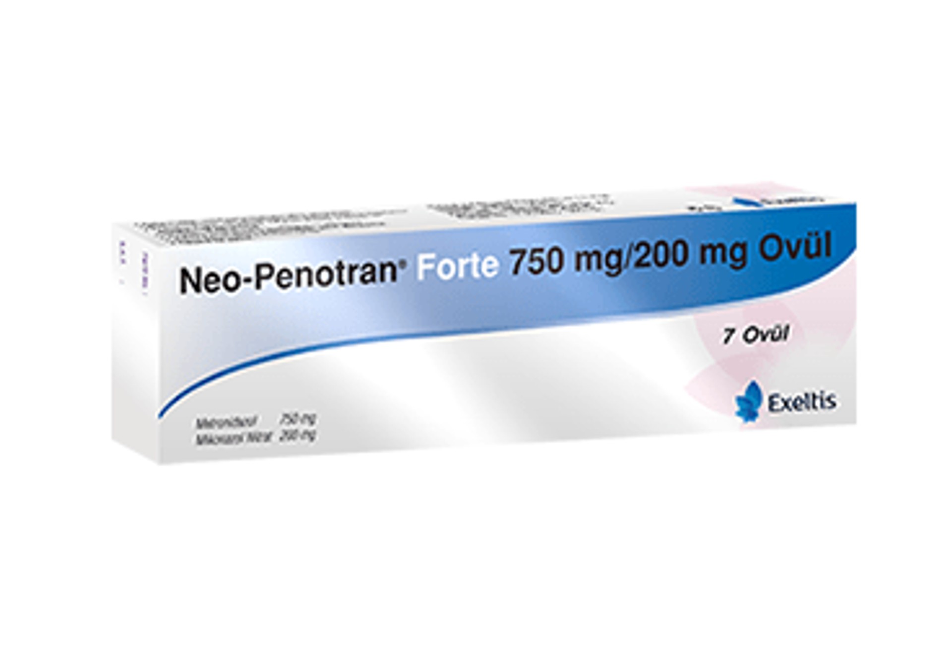 NEO-PENOTRAN FORTE 750 MG/ 200 MG 7 OVUL NEO-PENOTRAN FORTE 750 MG/ 200 MG 7 OVUL