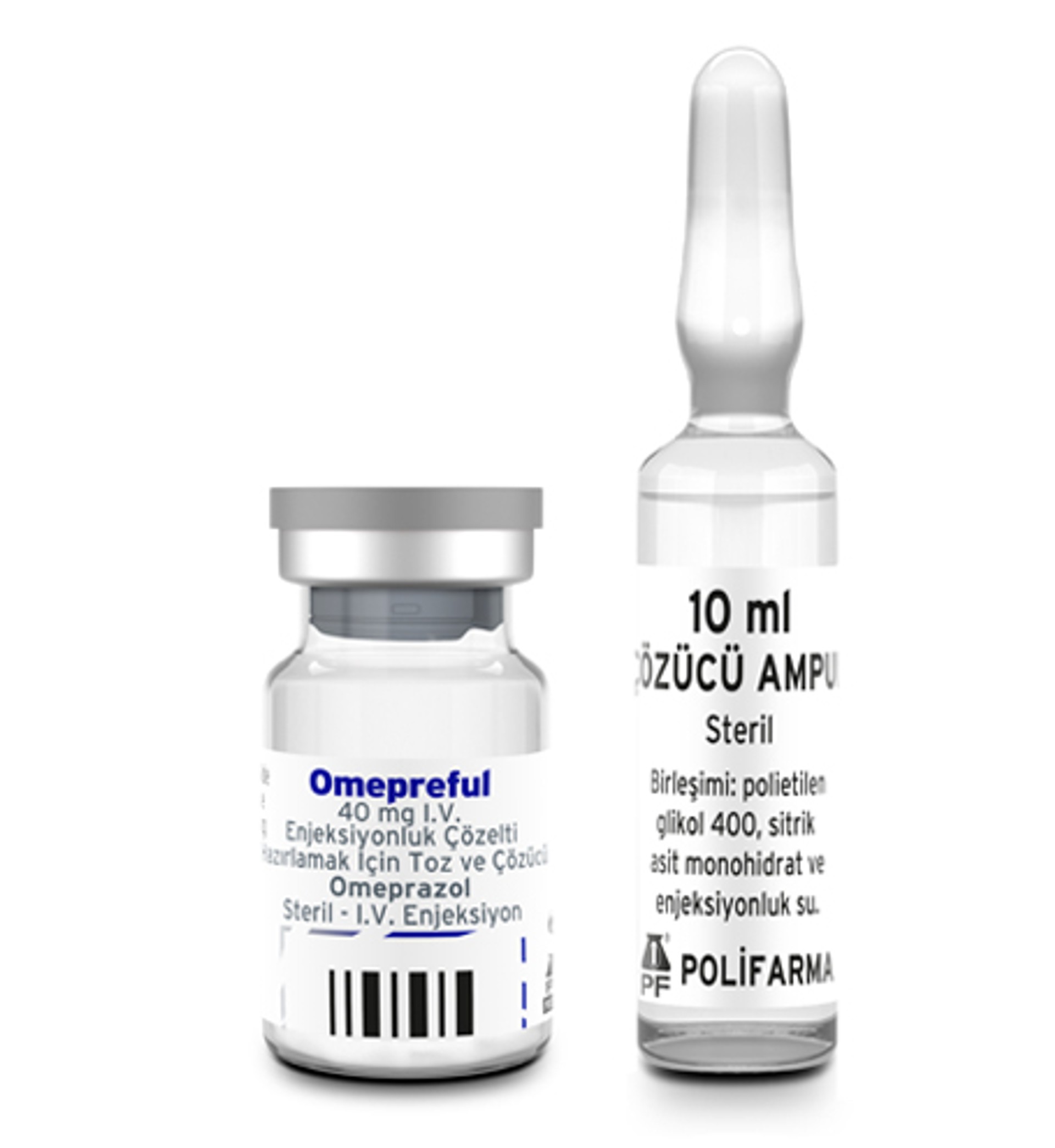 OMEPREFUL 40 MG IV ENJEKSIYONLUK COZELTI HAZIRLAMAK ICIN TOZ VE COZUCU OMEPREFUL 40 MG IV ENJEKSIYONLUK COZELTI HAZIRLAMAK ICIN TOZ VE COZUCU