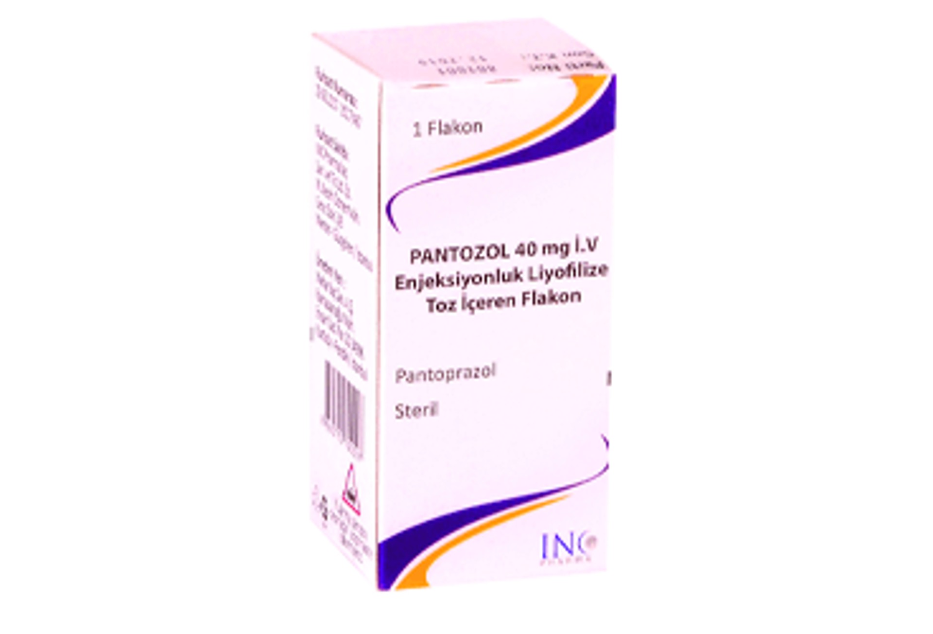 PANTOZOL 40 MG IV ENJ. TOZ ICEREN 1 FLAKON