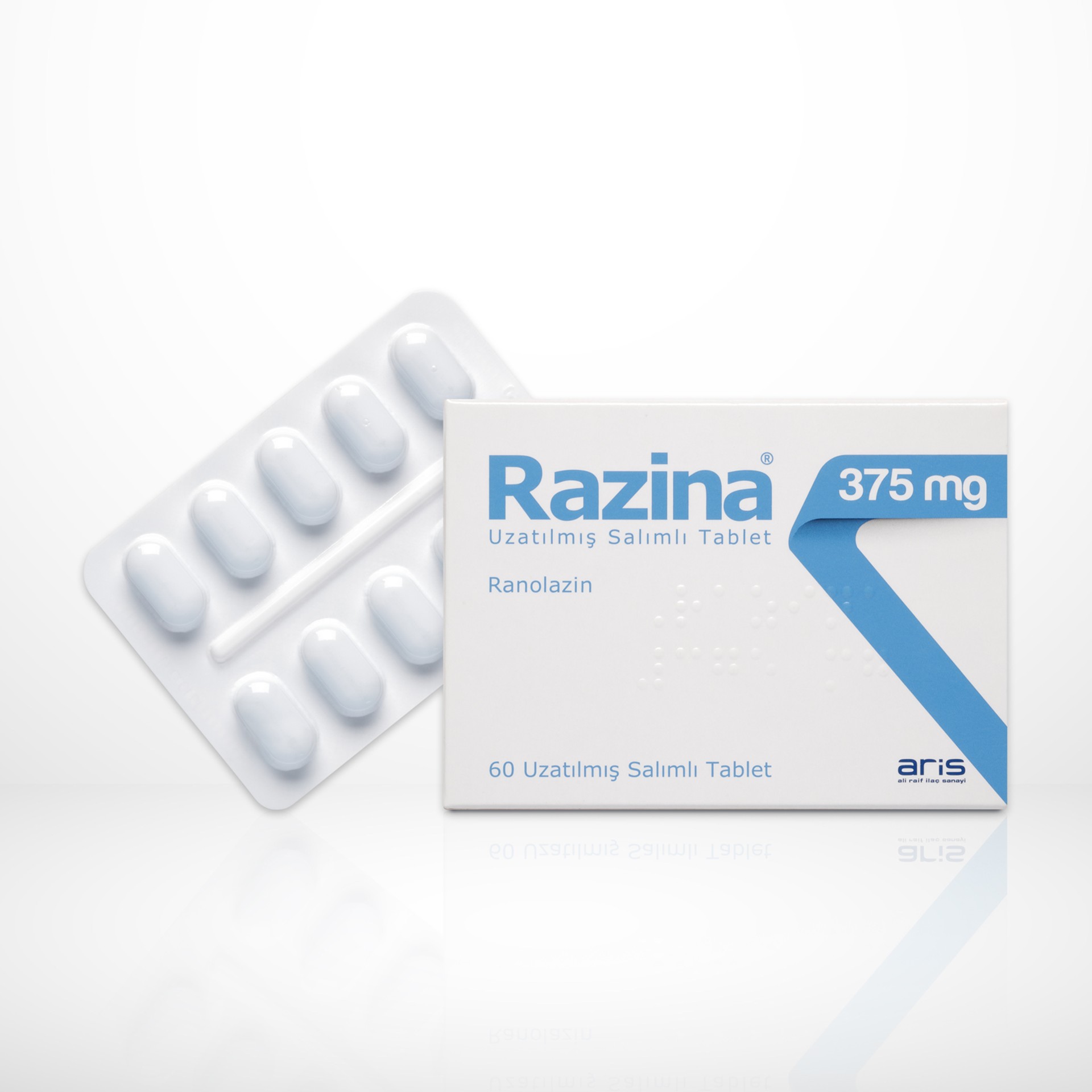 RAZINA 375 MG UZATILMIS SALIMLI TABLET (60 TABLET)