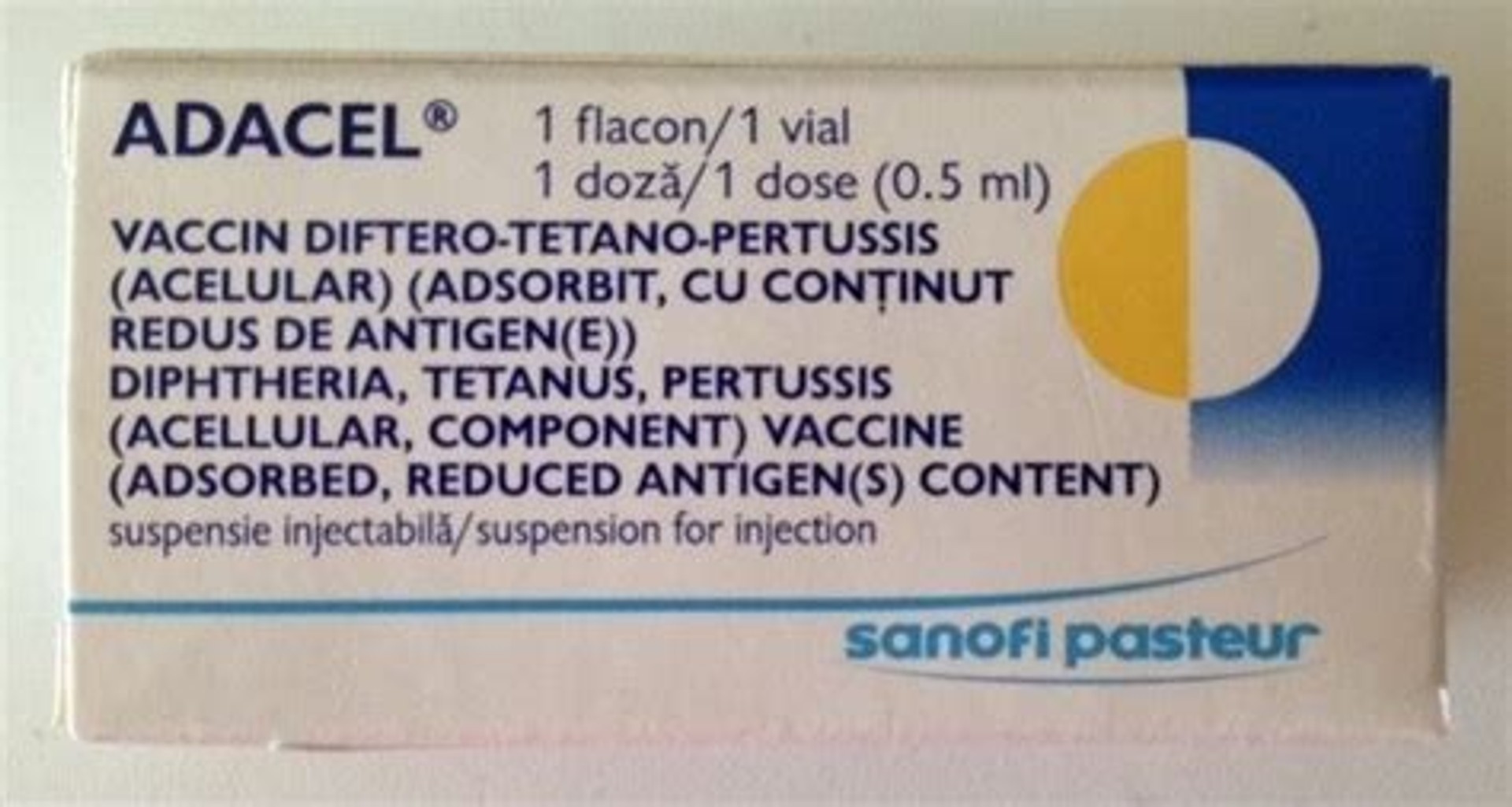 ADACEL 0,5 ML IM ENJ. ICIN SUS. ICEREN FLAKON ADACEL 0,5 ML IM ENJ. ICIN SUS. ICEREN FLAKON