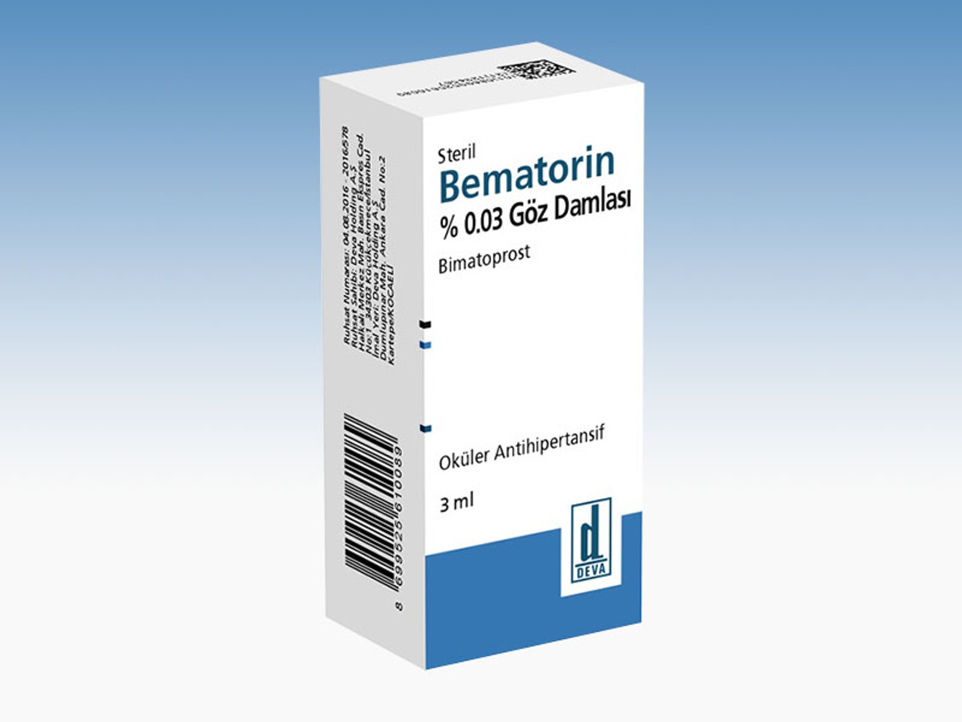 BEMATORIN %0,03 GOZ DAMLASI BEMATORIN %0,03 GOZ DAMLASI