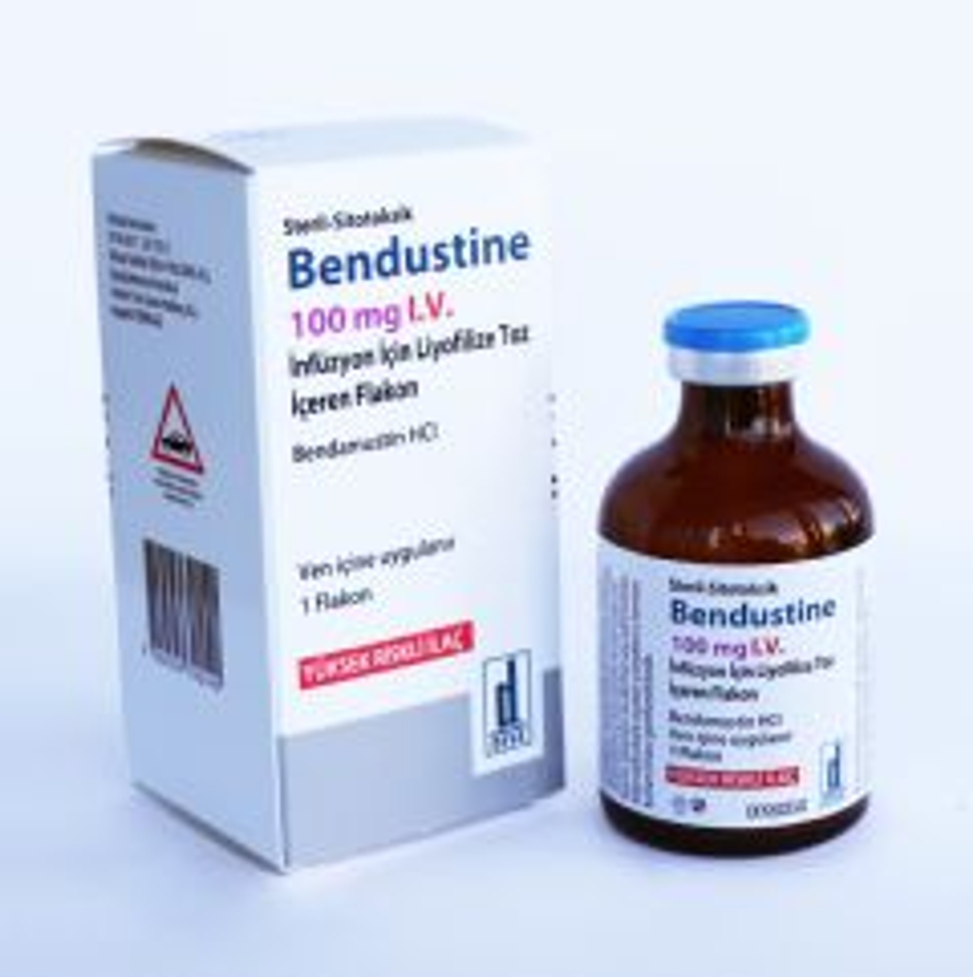 BENDUSTINE 100 MG IV INFUZYON ICIN LIYOFILIZE TOZ ICEREN FLAKON