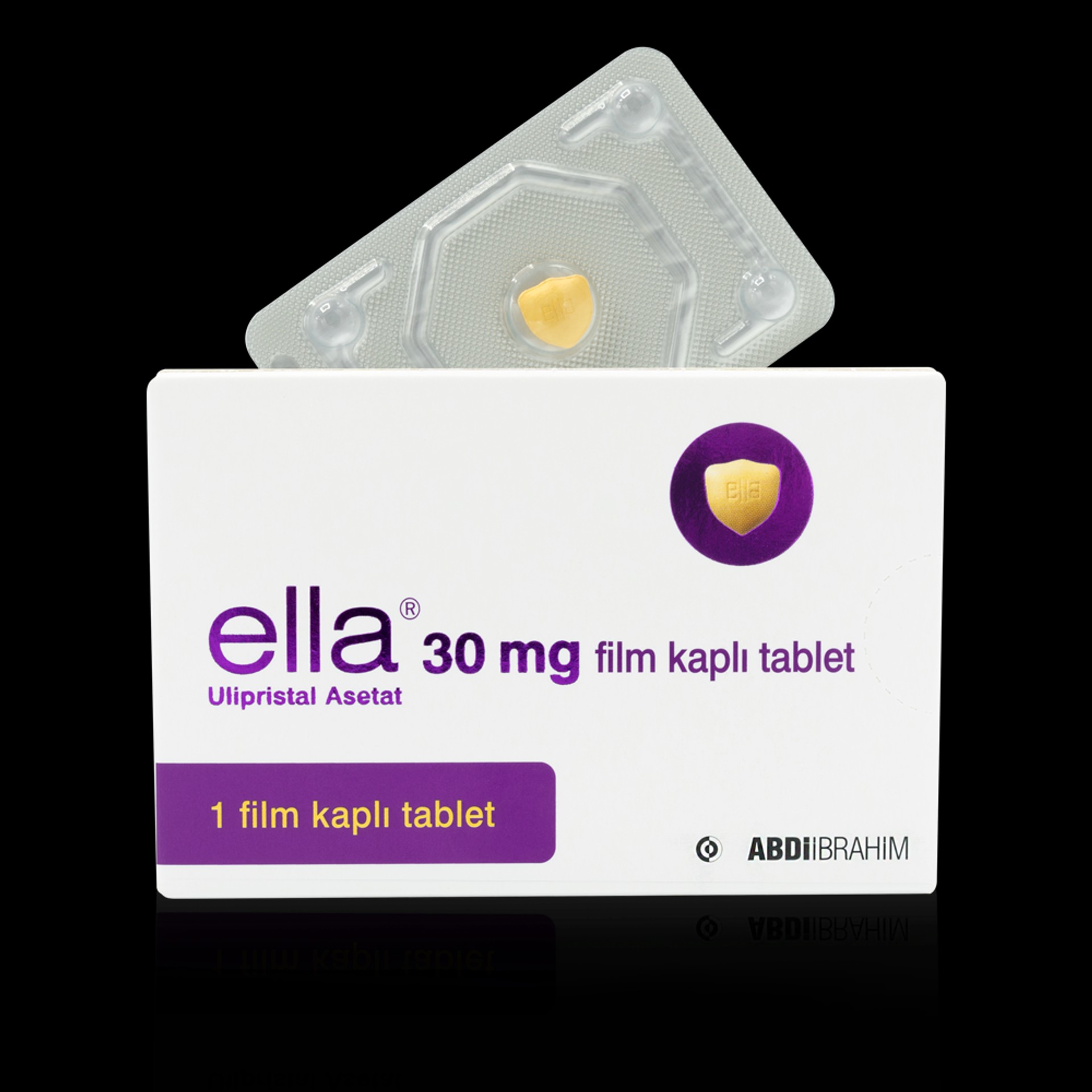 ELLA 30 MG FILM KAPLI TABLET (1 TABLET) ELLA 30 MG FILM KAPLI TABLET (1 TABLET)