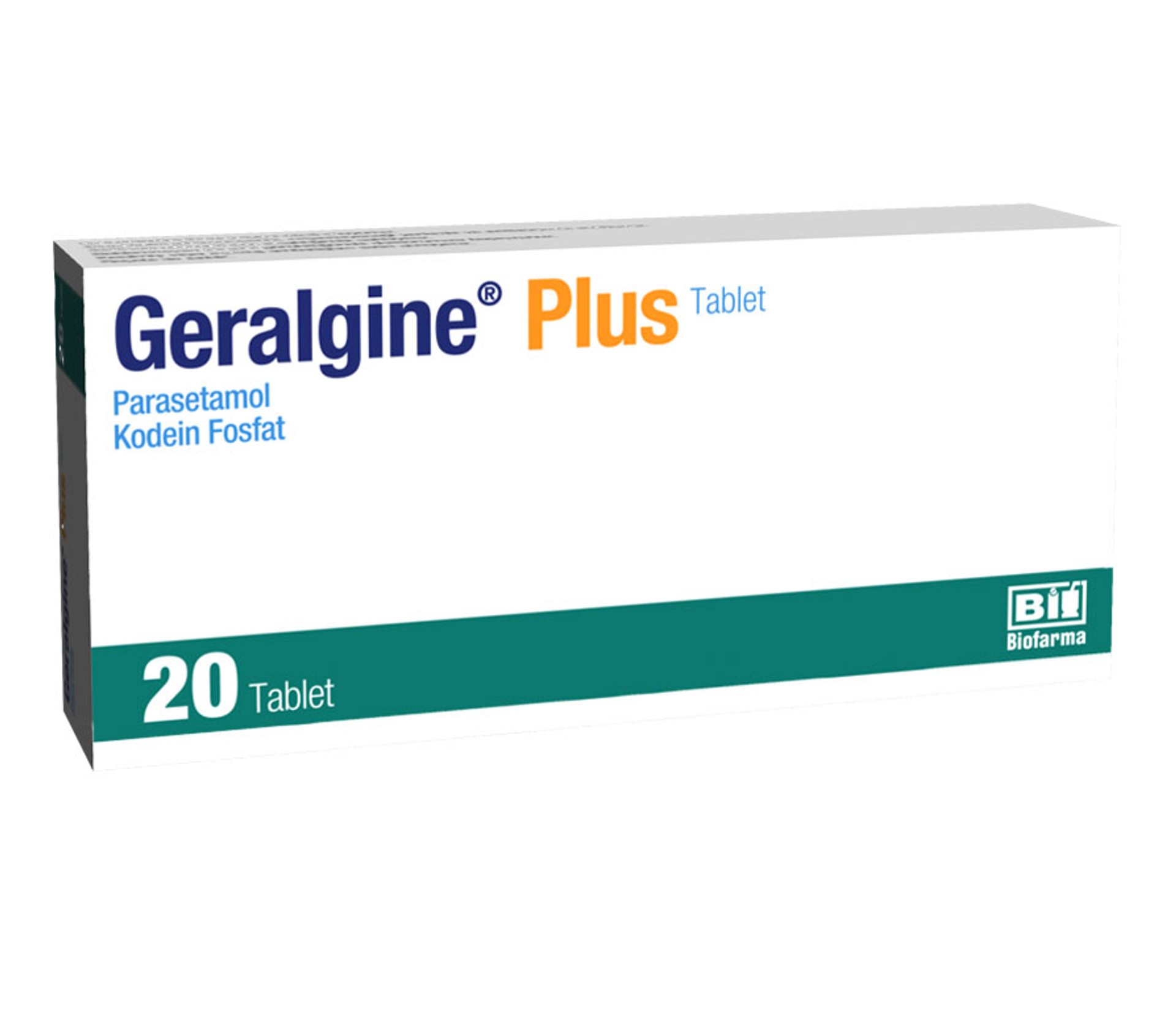 GERALGINE PLUS 300MG/30 MG 20 TABLET GERALGINE PLUS 300MG/30 MG 20 TABLET