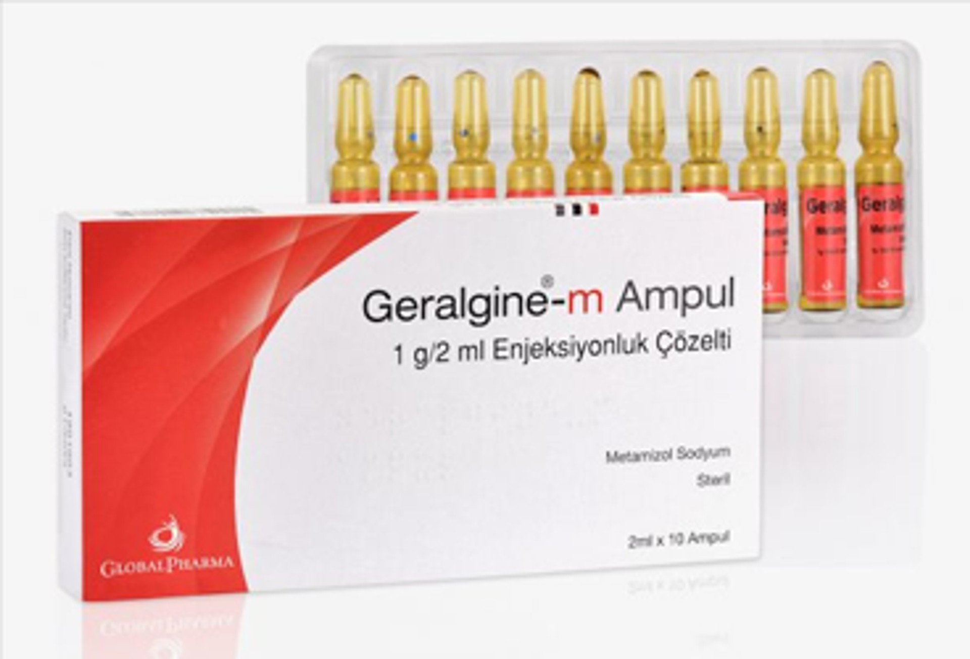 GERALGINE-M 1000 MG/2 ML IM/IV ENJEKSIYONLUK COZELTI (10 AMPUL) GERALGINE-M 1000 MG/2 ML IM/IV ENJEKSIYONLUK COZELTI (10 AMPUL)