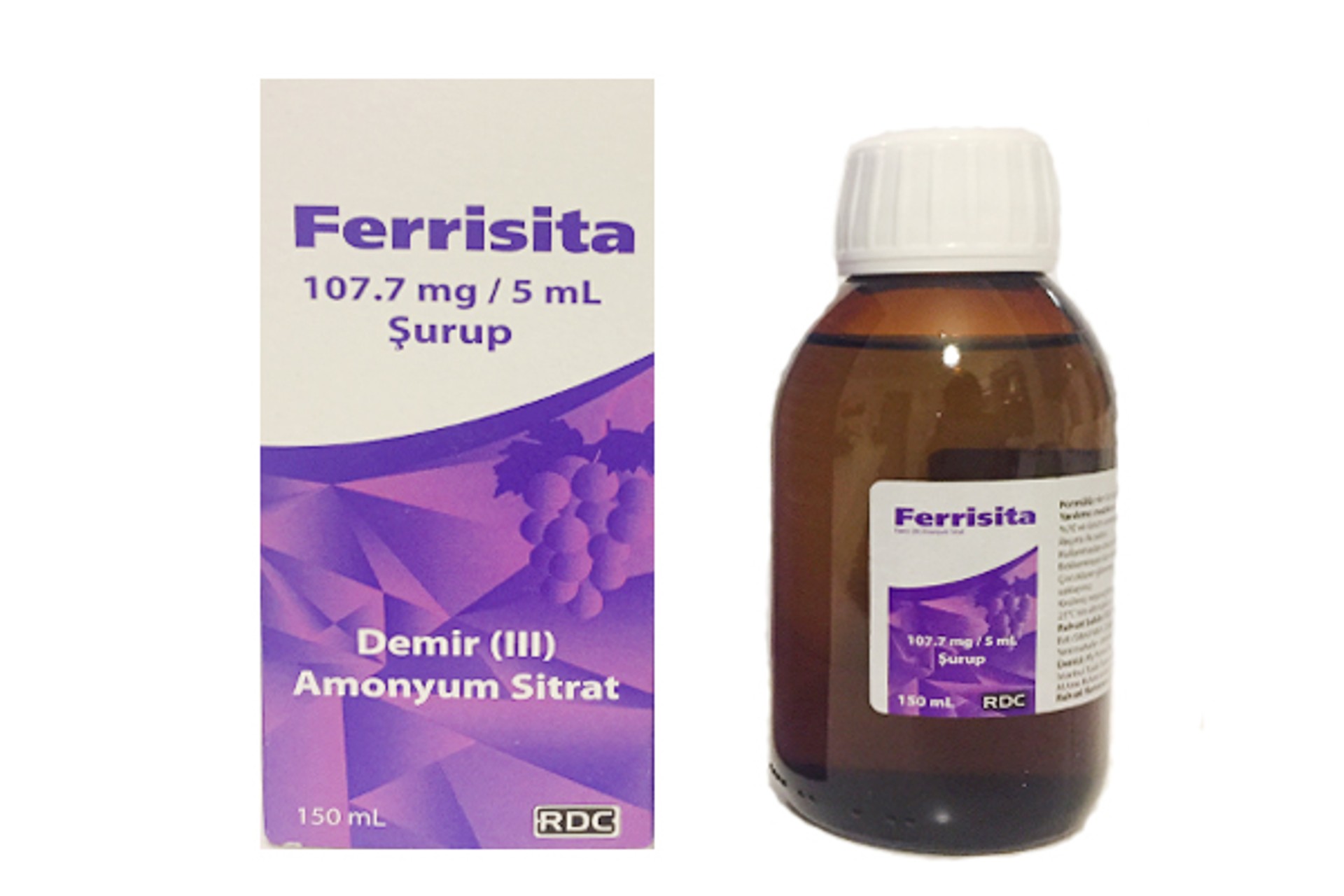 FERRISITA 107,7 MG/5 ML SURUP