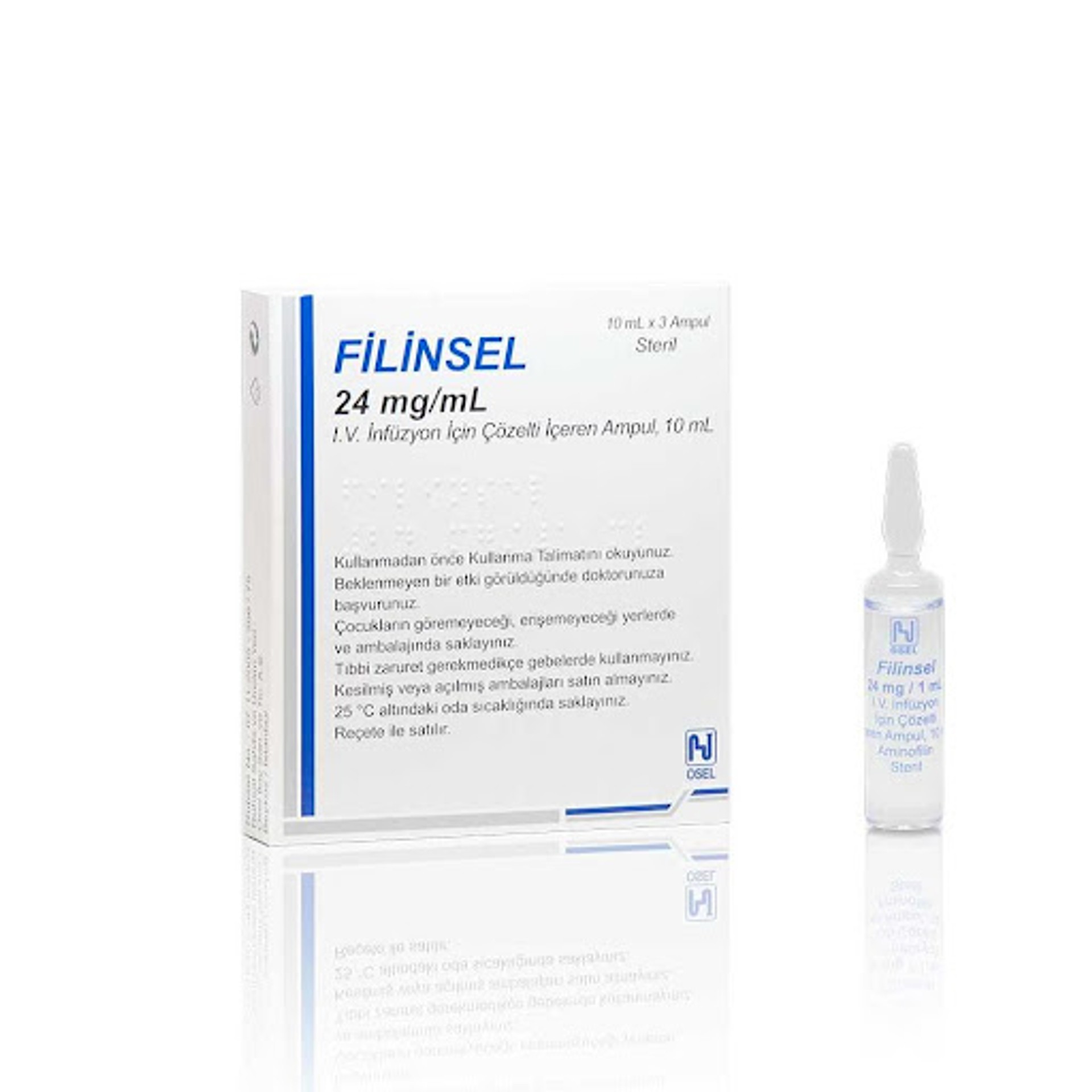 FILINSEL 24MG/ML 10 ML X 3 AMPUL