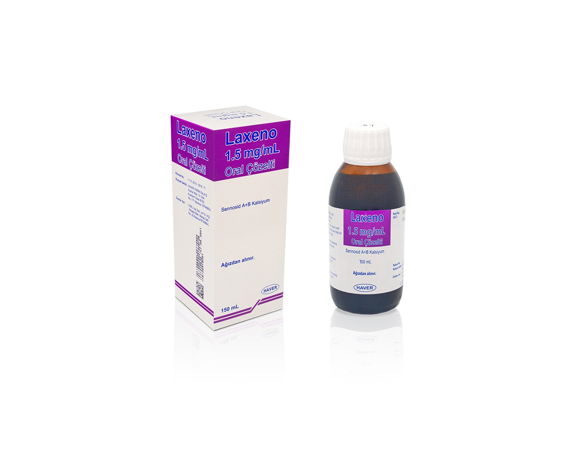 LAXENO 1,5 MG/ML ORAL COZELTI (150 ML X 1 SISE)