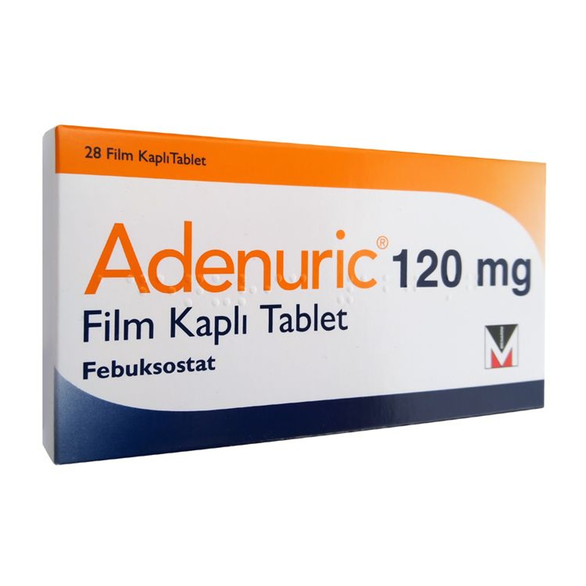 ADENURIC 120 MG 28 FILM KAPLI TABLET