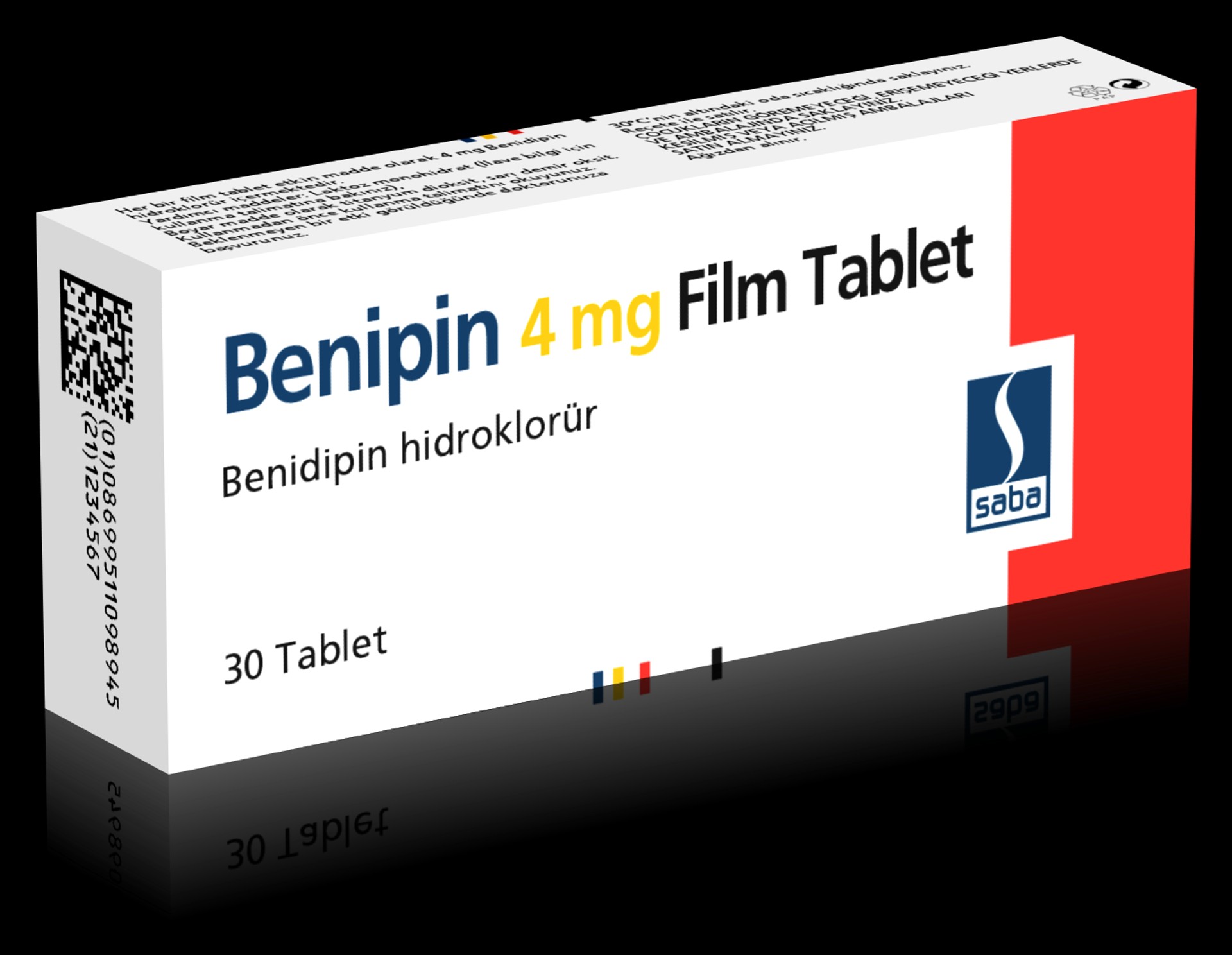 BENIPIN 4 MG 30 FİLM TABLET BENIPIN 4 MG 30 FİLM TABLET
