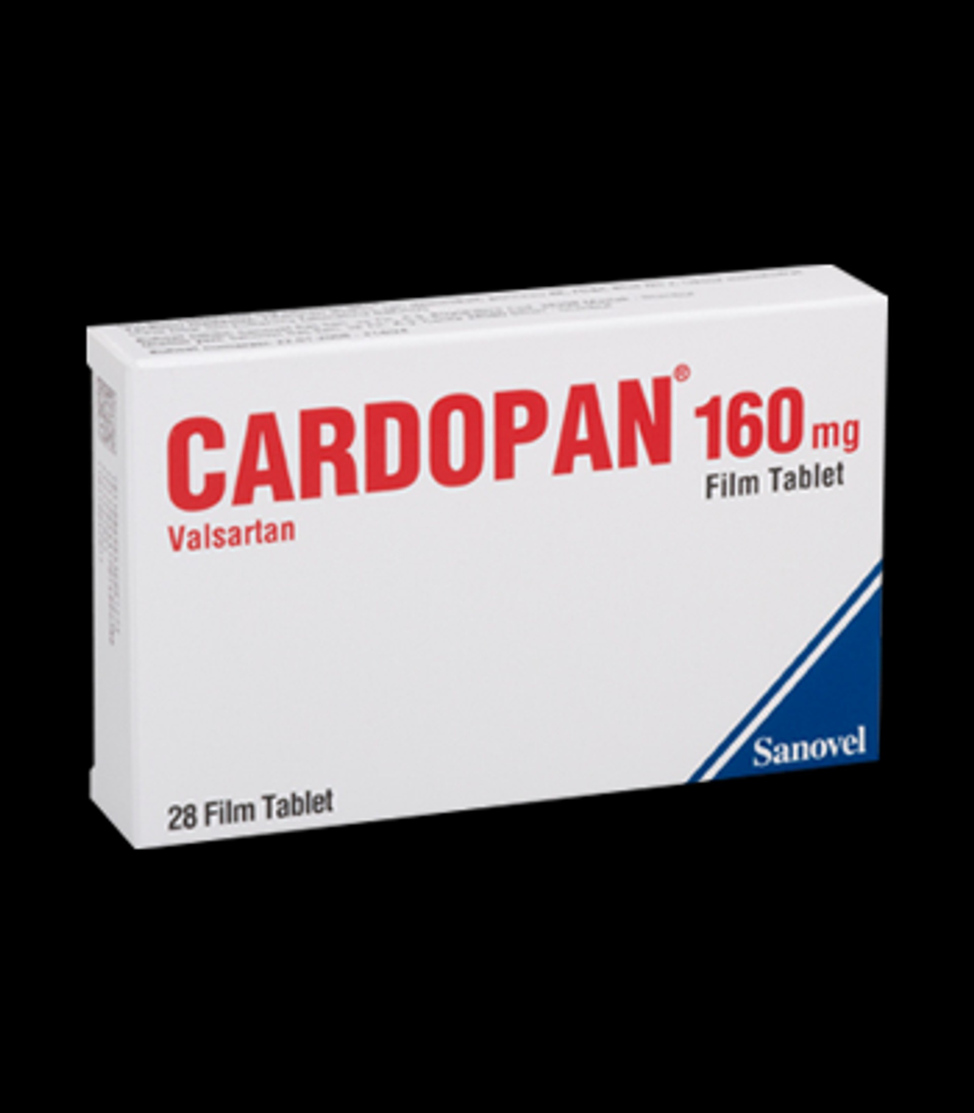 CARDOPAN 160 MG 28 FİLM TABLET CARDOPAN 160 MG 28 FİLM TABLET