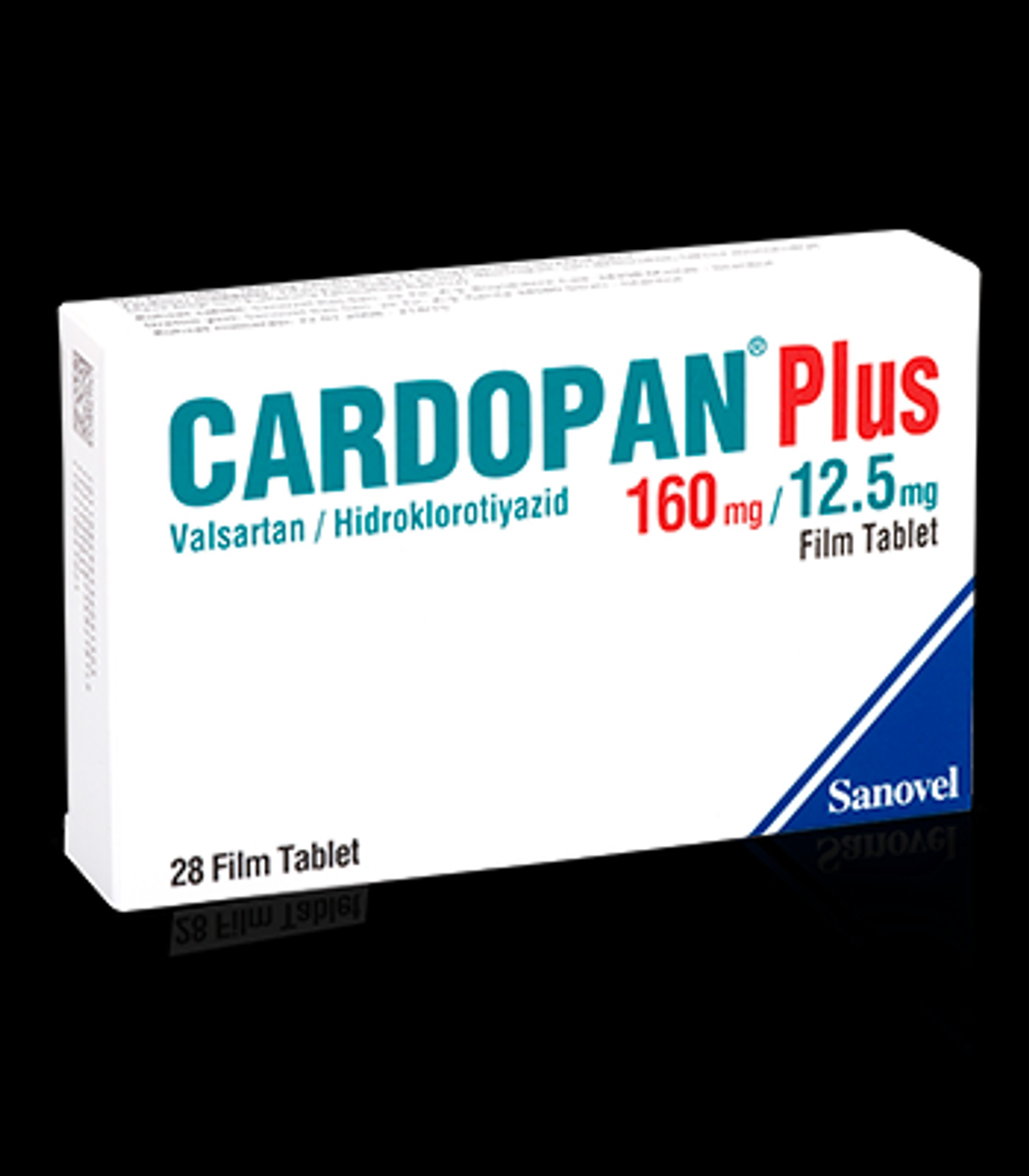 CARDOPAN PLUS 160 /12,5 MG 28 FİLM TABLET