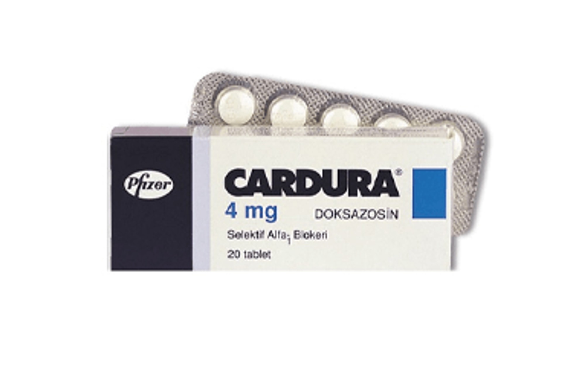 CARDURA XL 4 MG 30 KONTROLLÜ SALIM TABLETİ CARDURA XL 4 MG 30 KONTROLLÜ SALIM TABLETİ