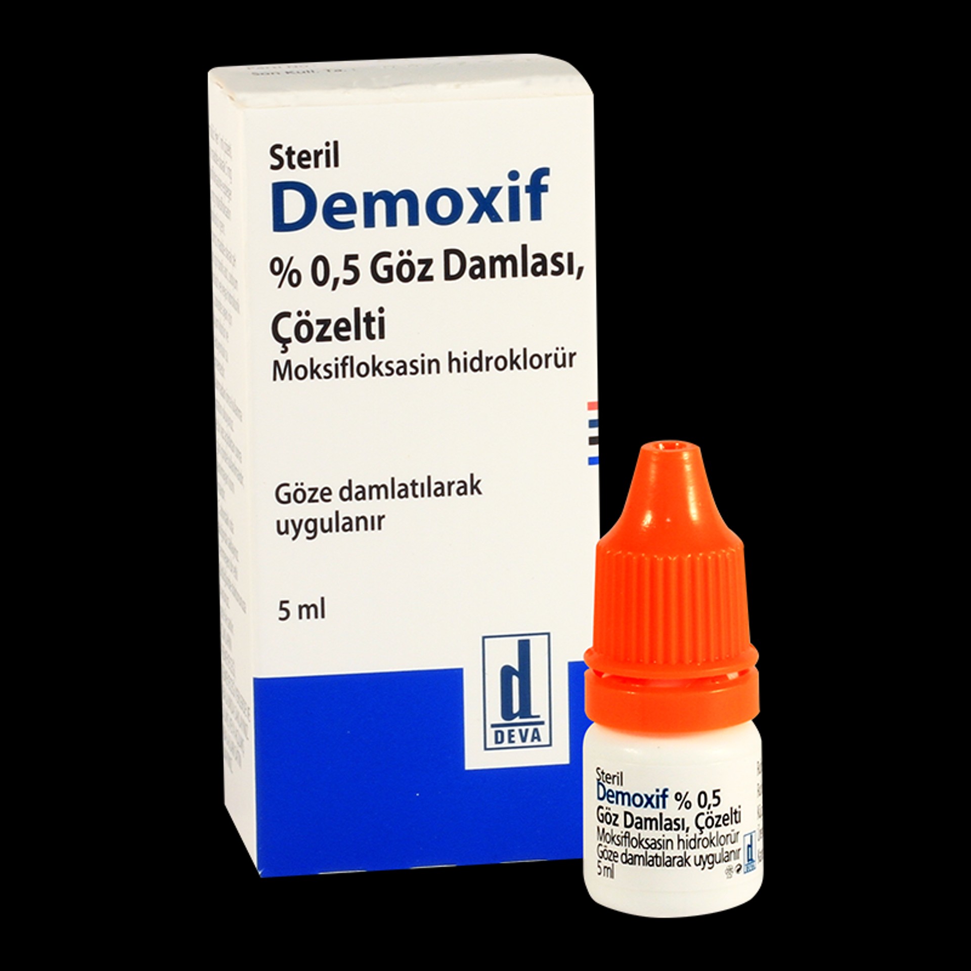 DEMOXIF %0,5 GOZ DAMLASI, COZELTI (5 ML) DEMOXIF %0,5 GOZ DAMLASI, COZELTI (5 ML)