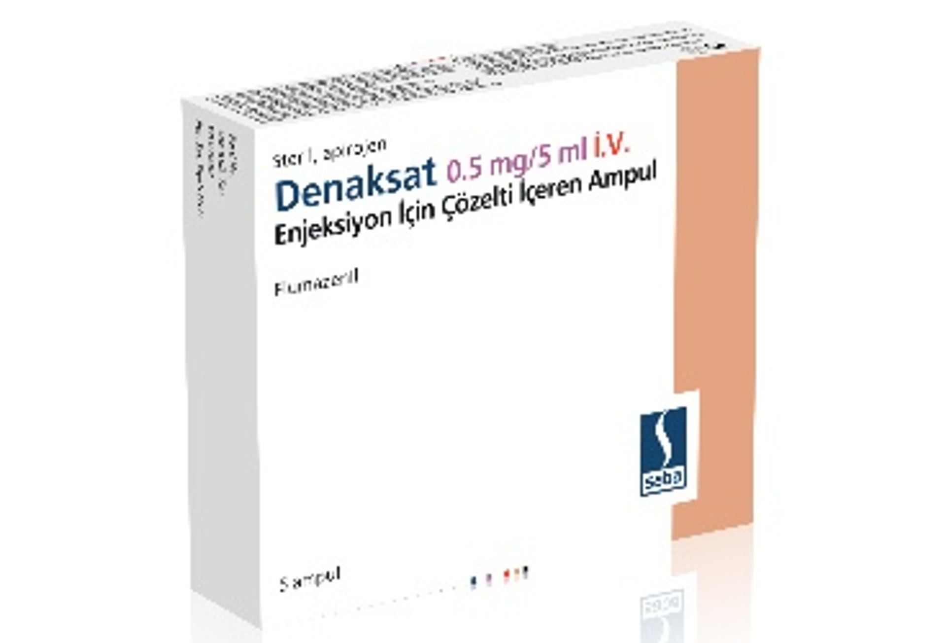 DENAKSAT 0,5 MG/5 ML IV ENJ. ICIN COZ. ICEREN 5 AMPUL DENAKSAT 0,5 MG/5 ML IV ENJ. ICIN COZ. ICEREN 5 AMPUL