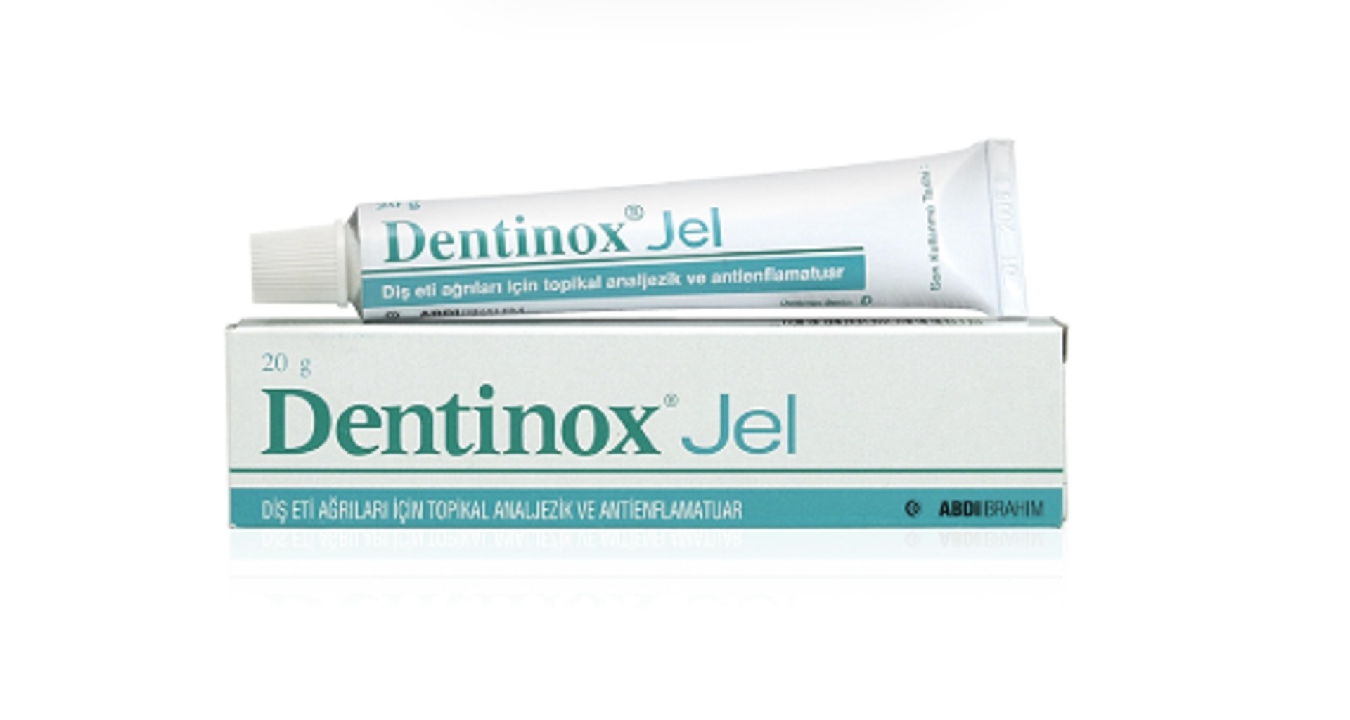 DENTINOX 3.4 MG/G + 3.2 MG/G + 150 MG/G JEL (20 g) DENTINOX 3.4 MG/G + 3.2 MG/G + 150 MG/G JEL (20 g)