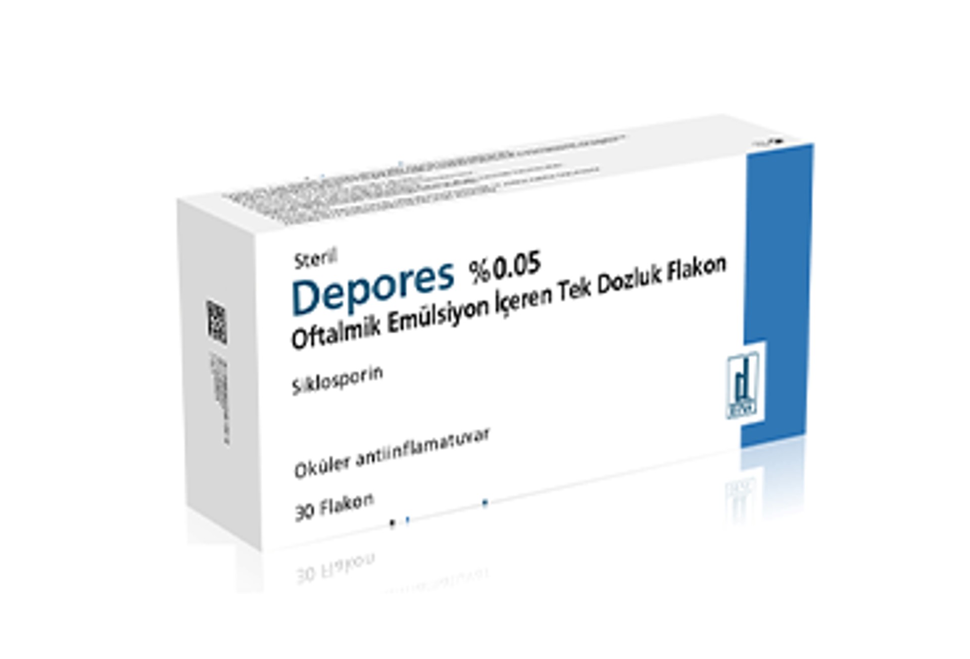 DEPORES %0,05 OFTALMIK EMULSIYON ICEREN TEK DOZLUK 30 FLAKON