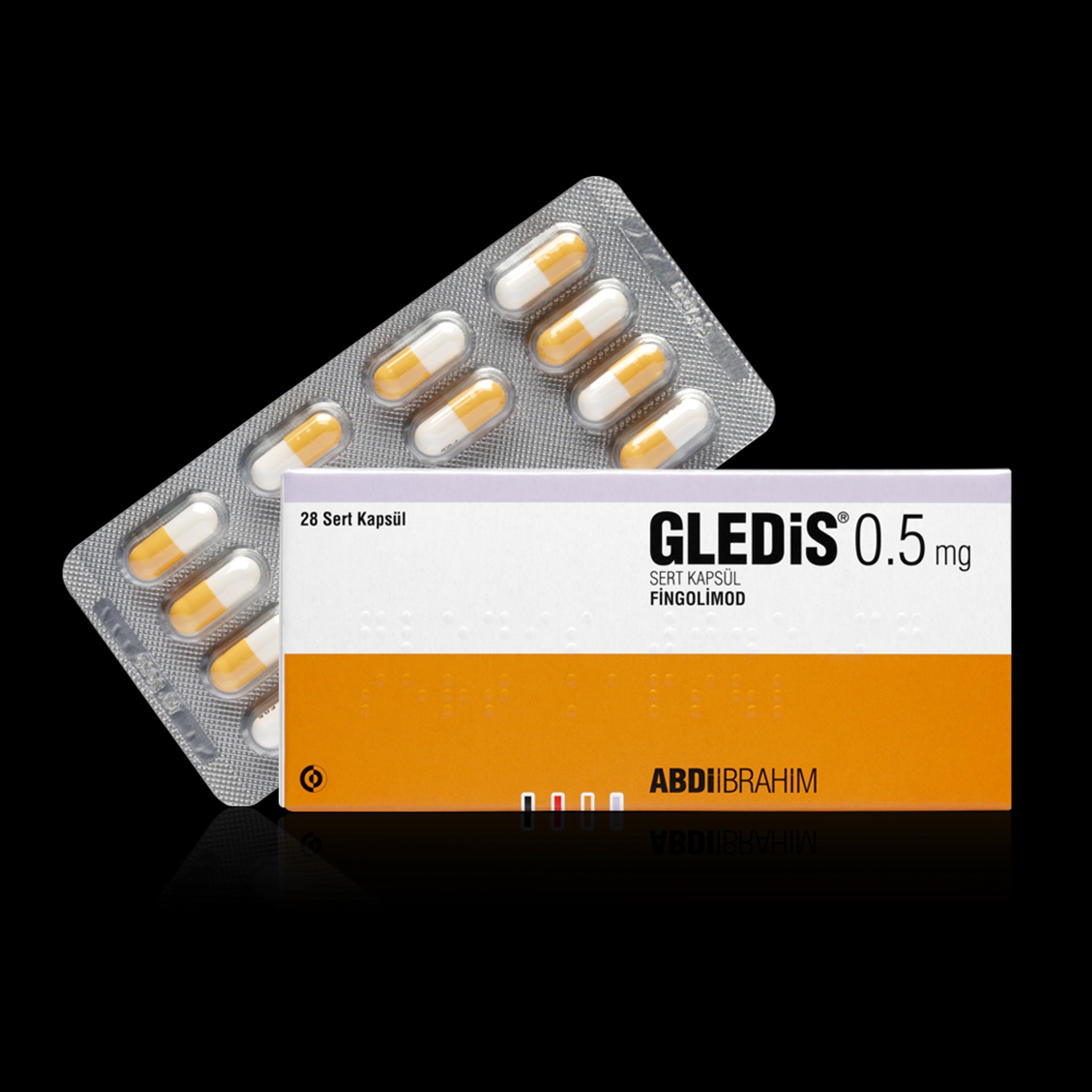 GLEDIS 0,5 MG SERT KAPSUL (28 KAPSUL)