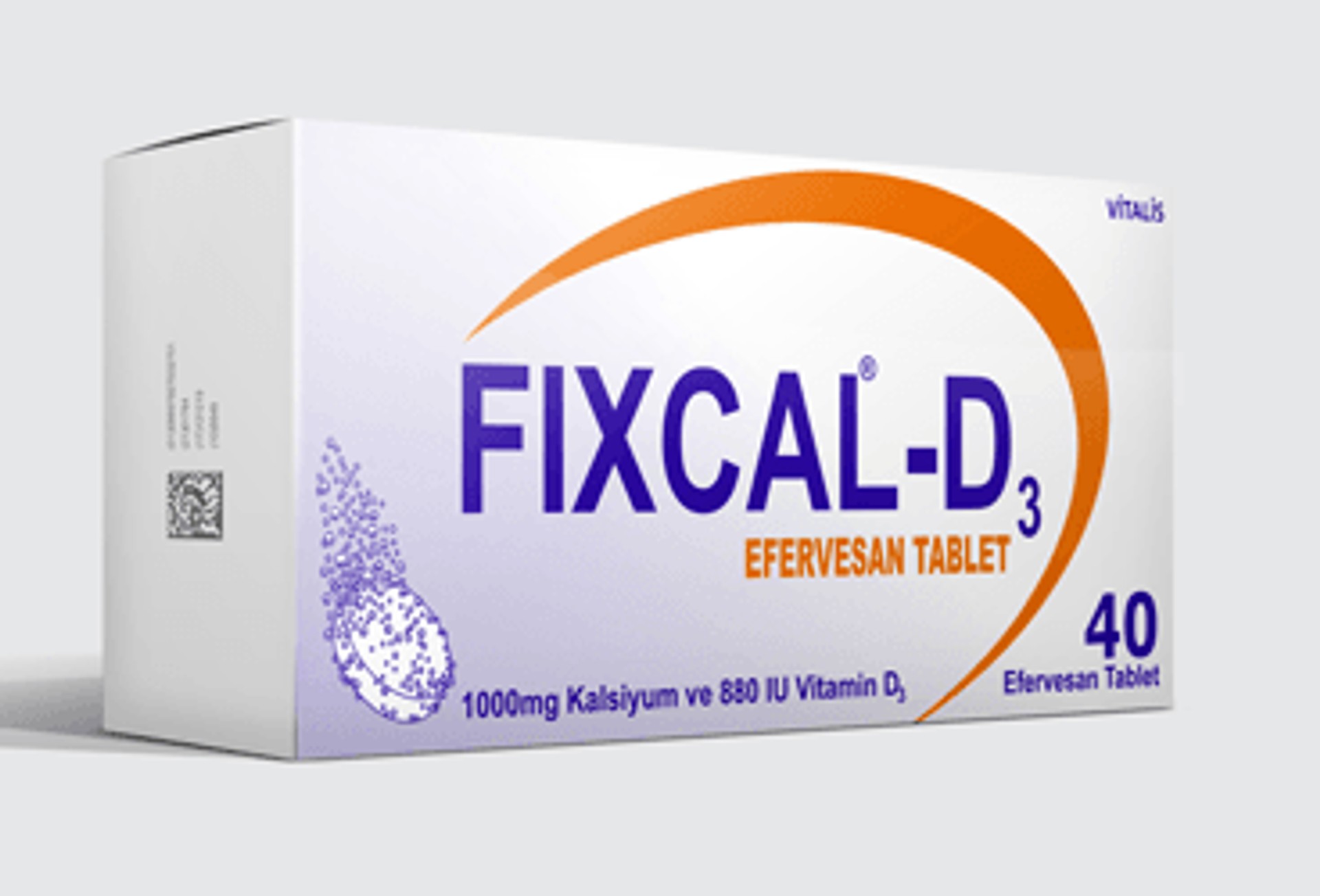 FIXCAL D3 1000 MG / 880 IU EFERVESAN TABLET (30 EFERVESAN TABLET)